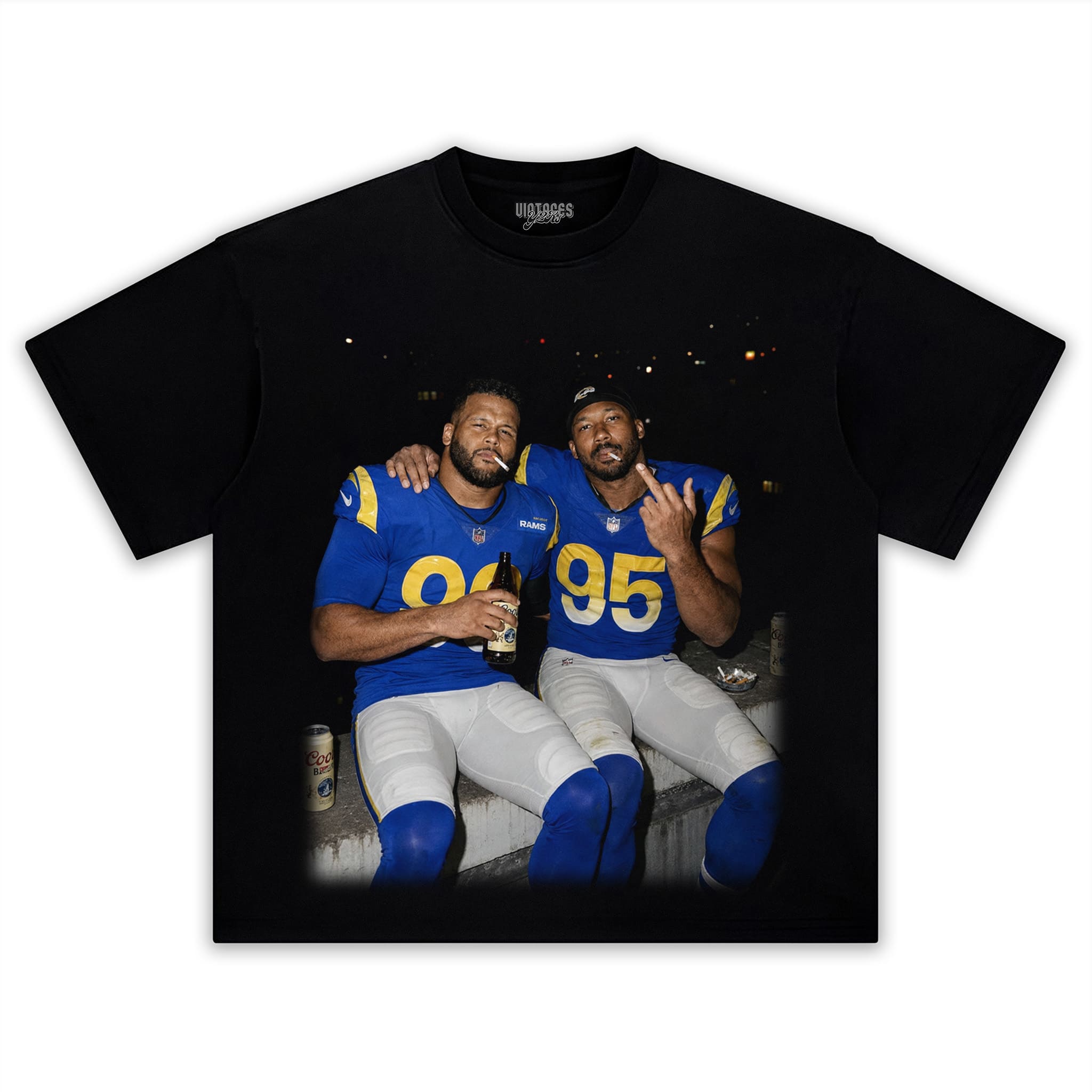 MIDDLE FINGER & MYLES GARRETT TANK TOP & TEE & LONG SLEEVE & LAYERED LS & HOODIE