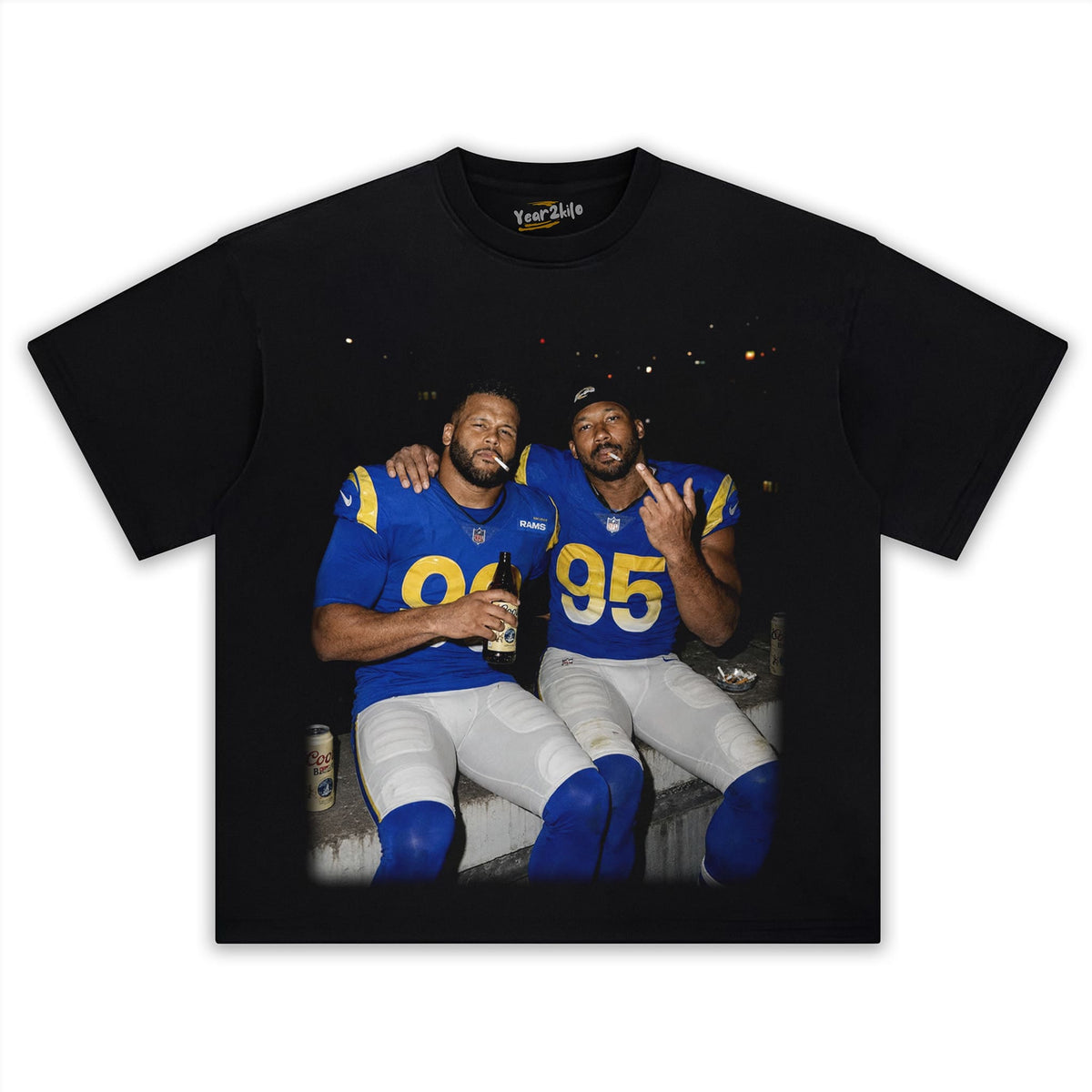 MIDDLE FINGER & MYLES GARRETT TANK TOP & TEE & LONG SLEEVE & LAYERED LS & HOODIE