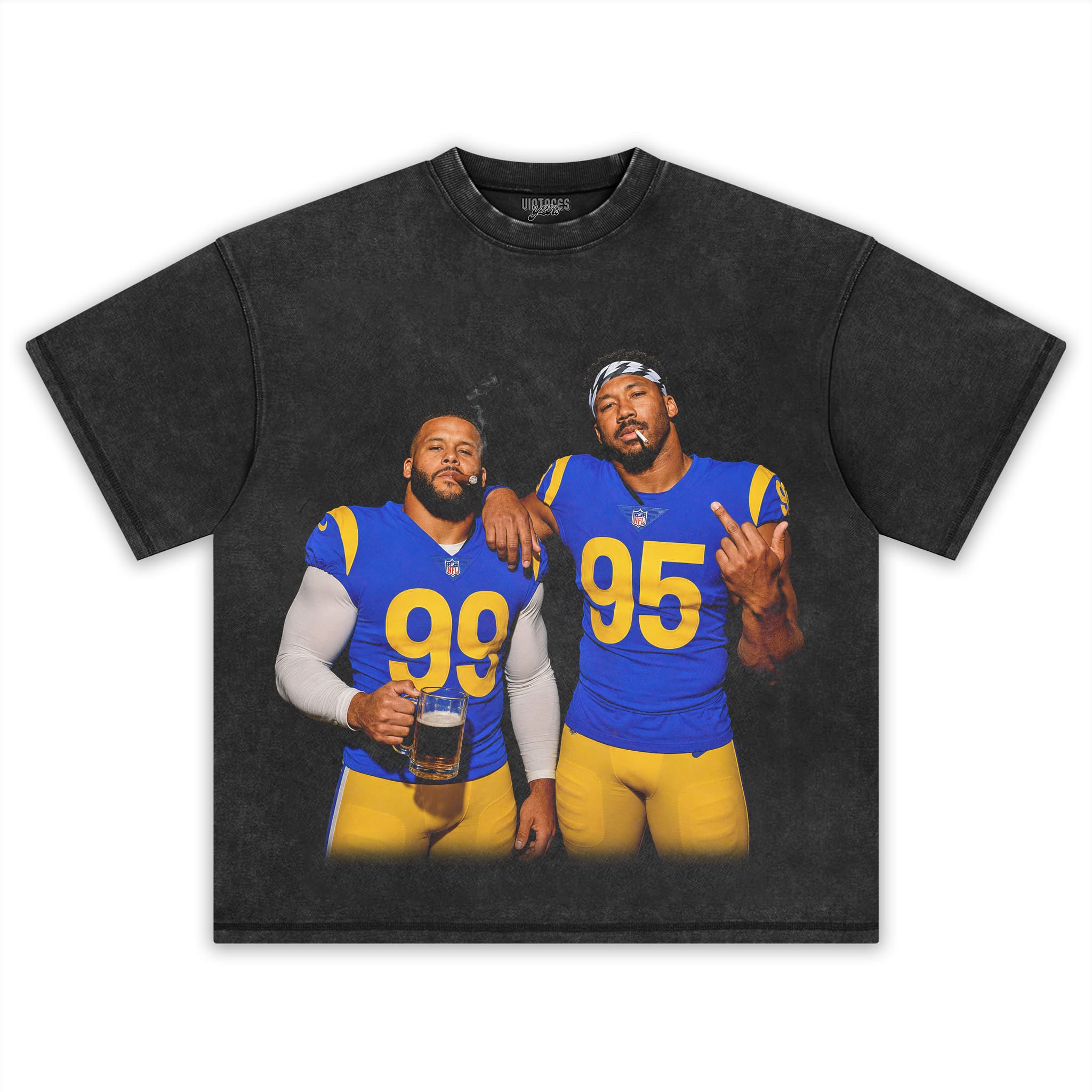 MIDDLE FINGER & MYLES GARRETT V2 TANK TOP & TEE & LONG SLEEVE & LAYERED LS & HOODIE