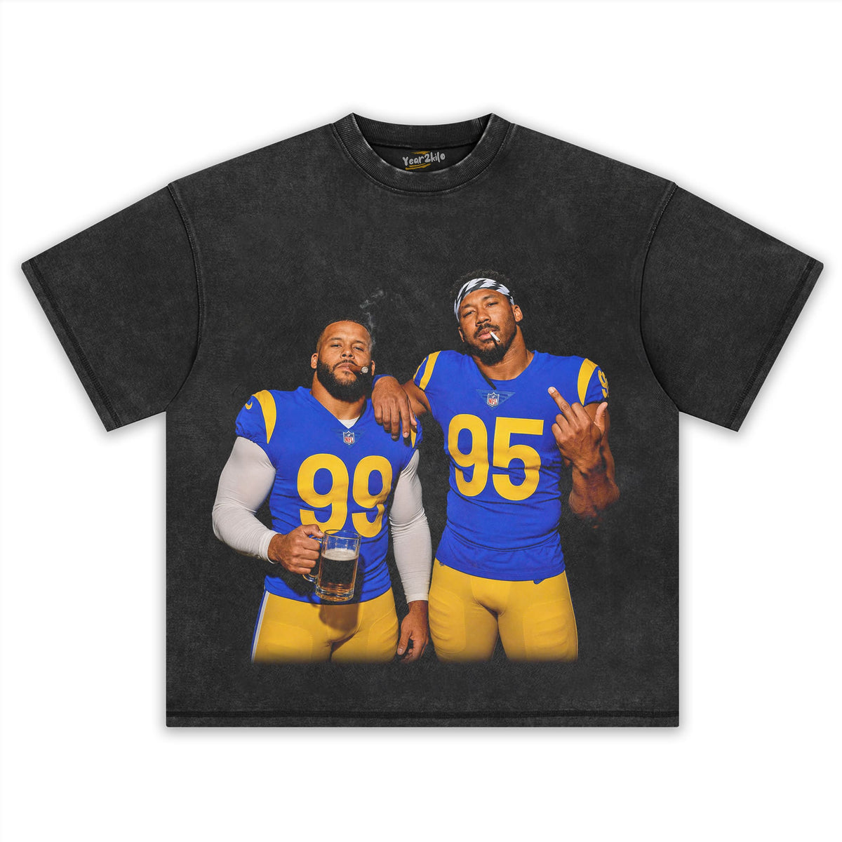 MIDDLE FINGER & MYLES GARRETT V2 TANK TOP & TEE & LONG SLEEVE & LAYERED LS & HOODIE
