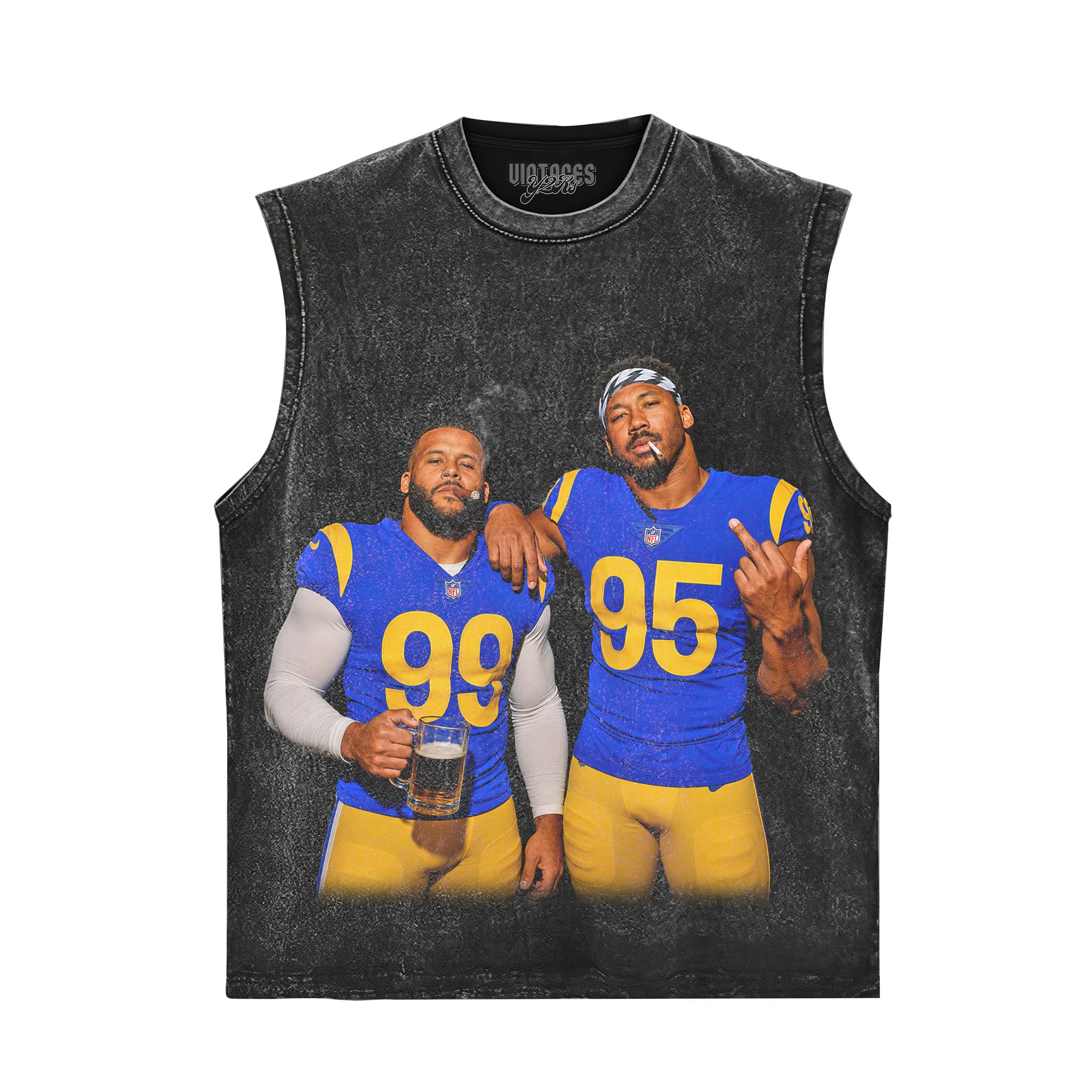 MIDDLE FINGER & MYLES GARRETT V2 TANK TOP & TEE & LONG SLEEVE & LAYERED LS & HOODIE