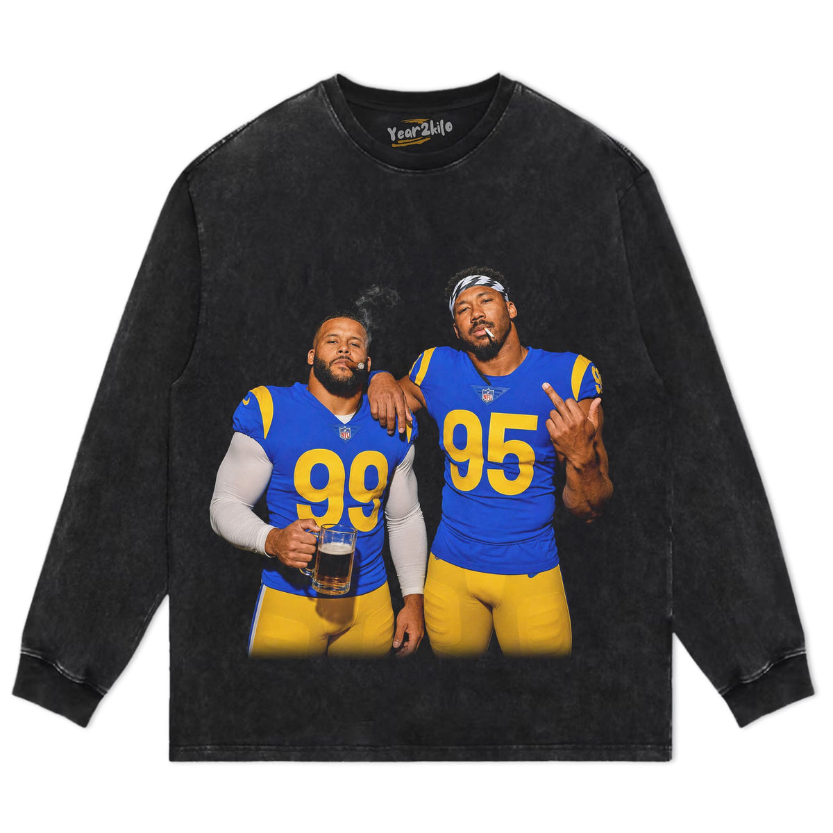 MIDDLE FINGER & MYLES GARRETT V2 TANK TOP & TEE & LONG SLEEVE & LAYERED LS & HOODIE
