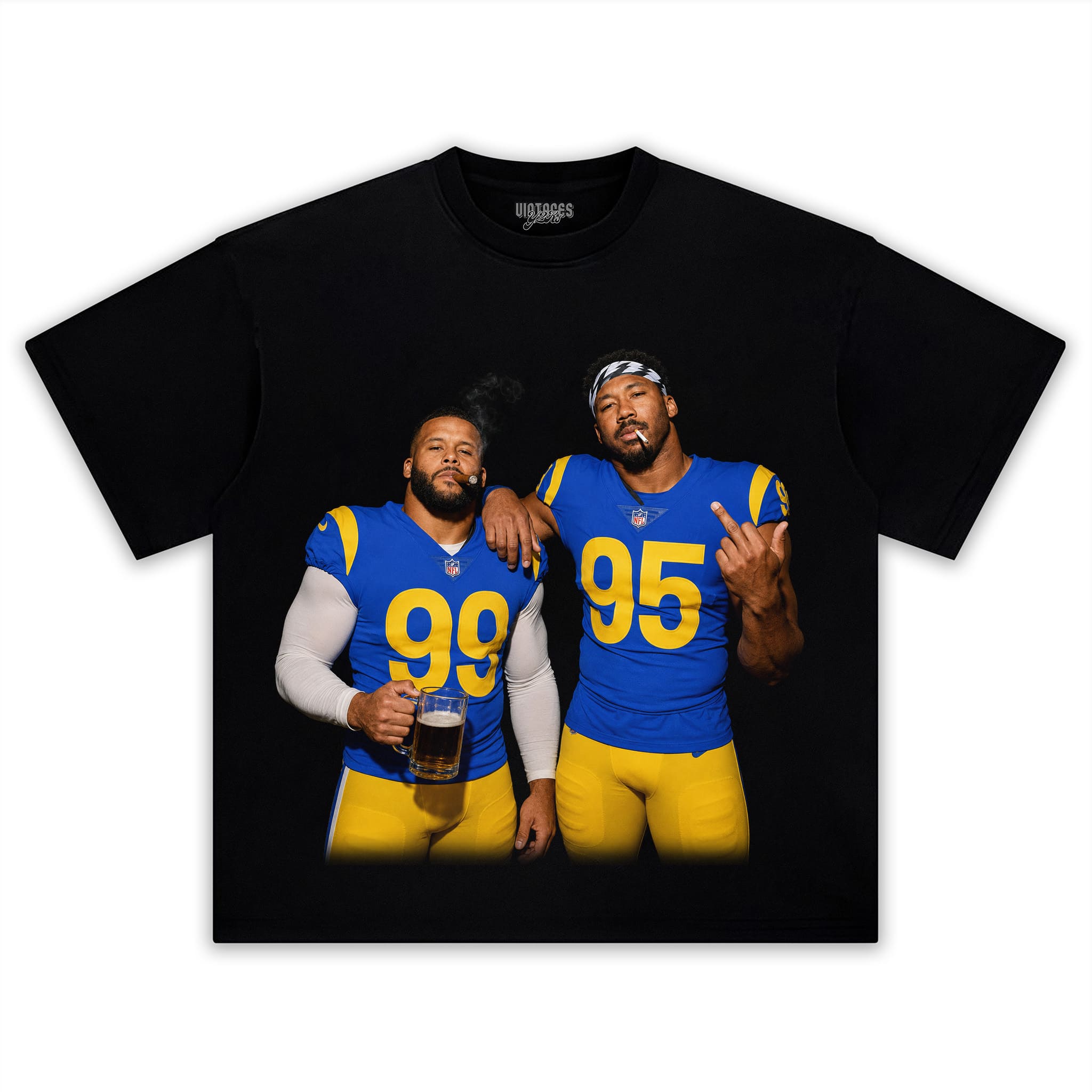 MIDDLE FINGER & MYLES GARRETT V2 TANK TOP & TEE & LONG SLEEVE & LAYERED LS & HOODIE