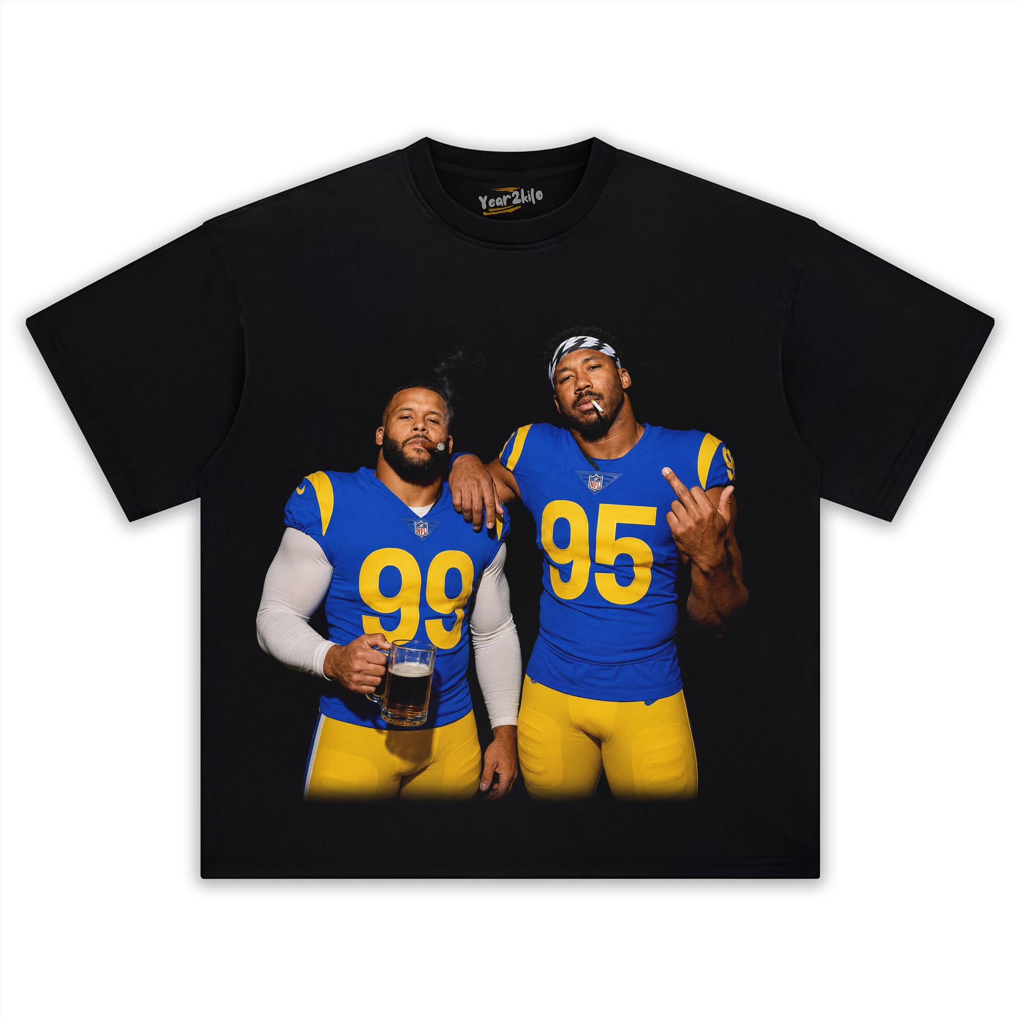 MIDDLE FINGER & MYLES GARRETT V2 TANK TOP & TEE & LONG SLEEVE & LAYERED LS & HOODIE
