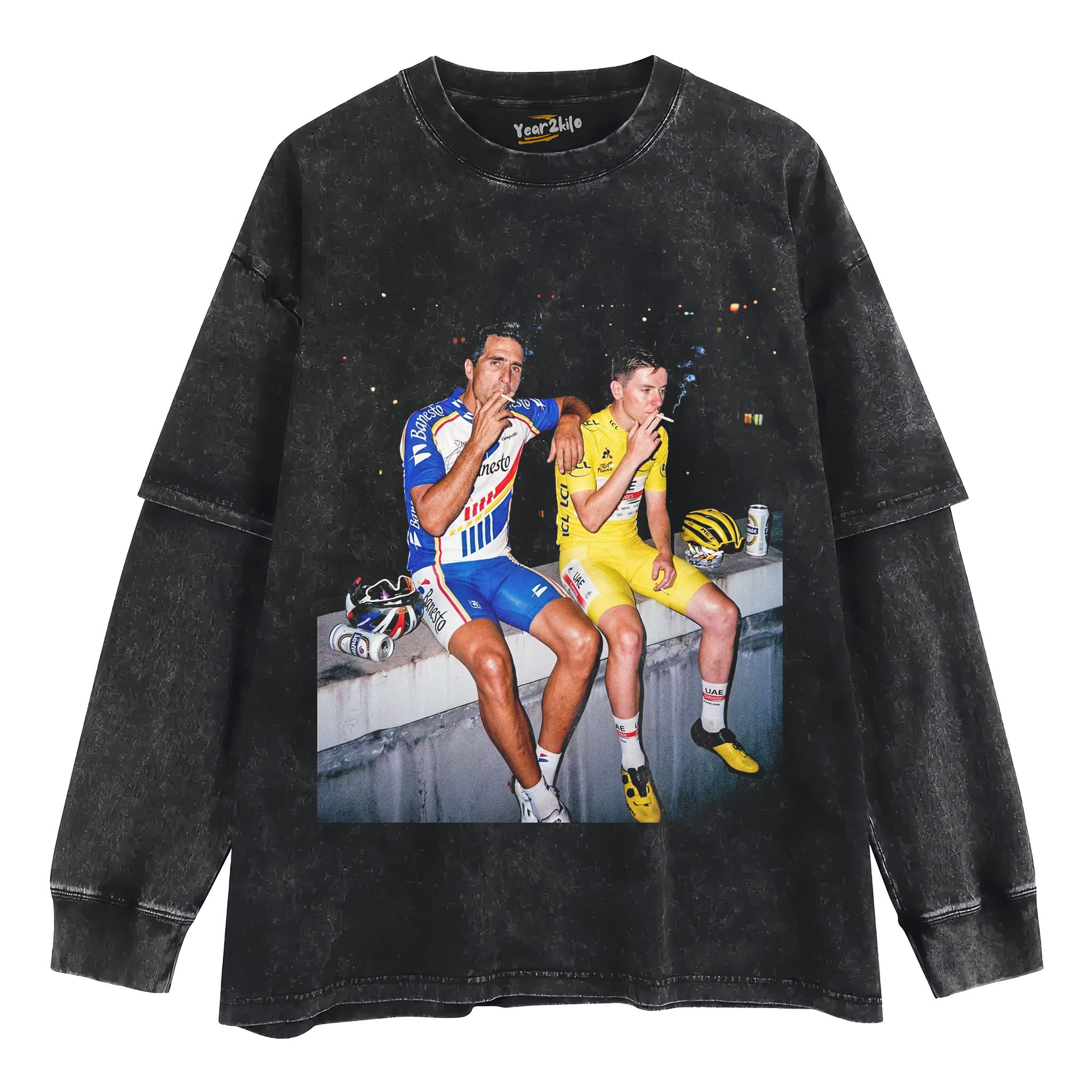 MIGUEL INDURAIN & TADEJ POGAČAR 2026 TANK TOP & TEE & LONG SLEEVE & LAYERED LS & HOODIE