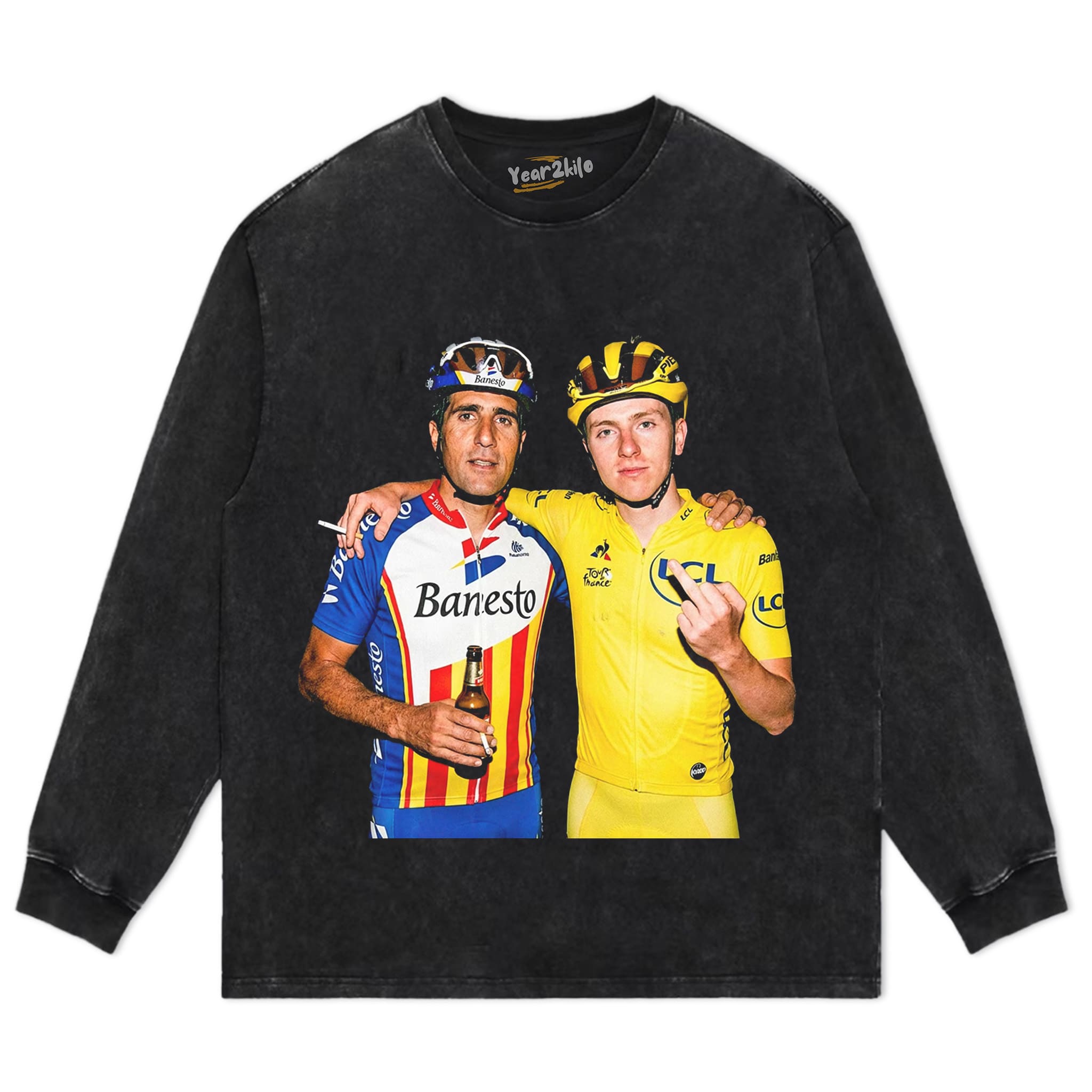 MIGUEL INDURAIN & TADEJ POGAČAR 2026 V1 TANK TOP & TEE & LONG SLEEVE & LAYERED LS & HOODIE