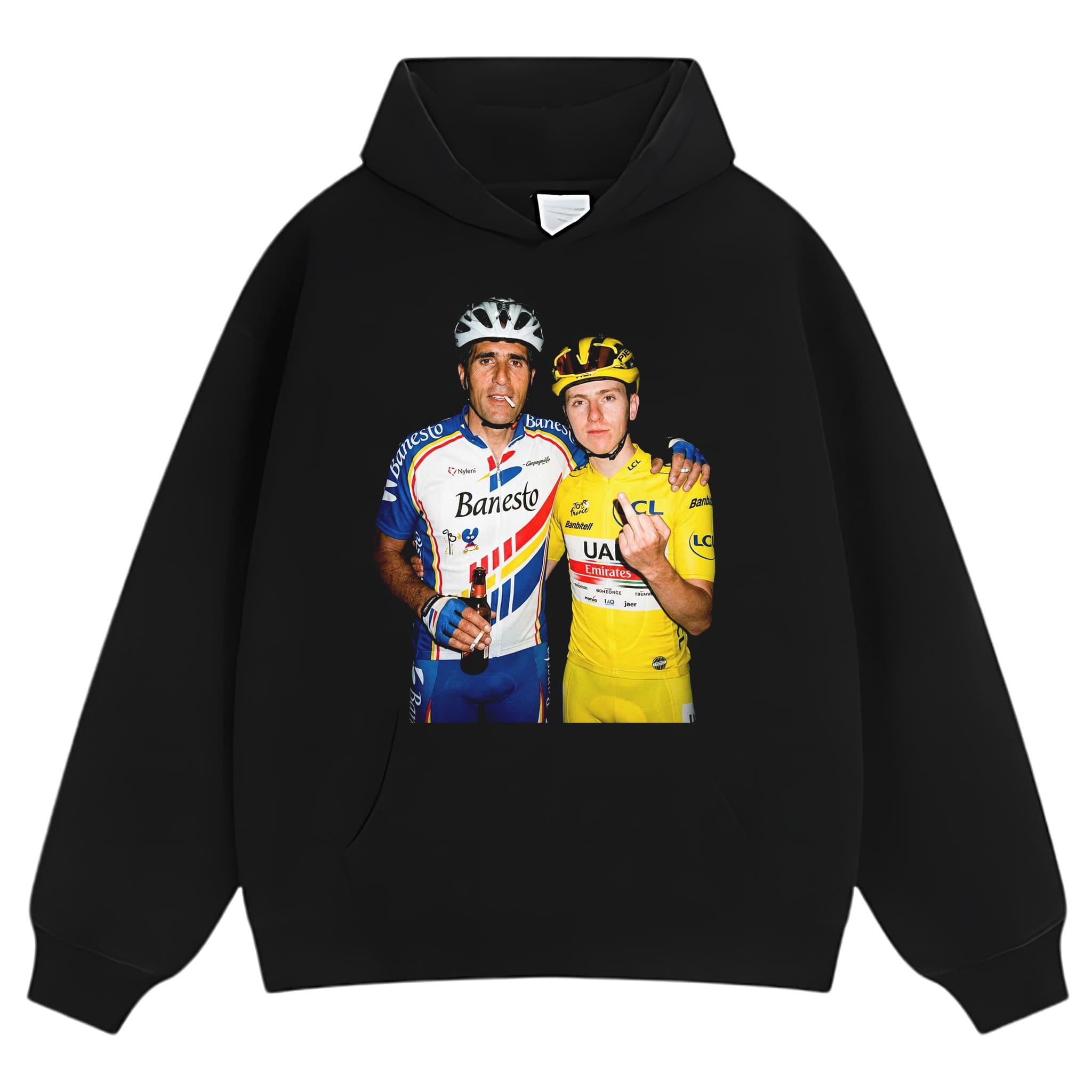 MIGUEL INDURAIN & TADEJ POGAČAR 2026 V2 TANK TOP & TEE & LONG SLEEVE & LAYERED LS & HOODIE