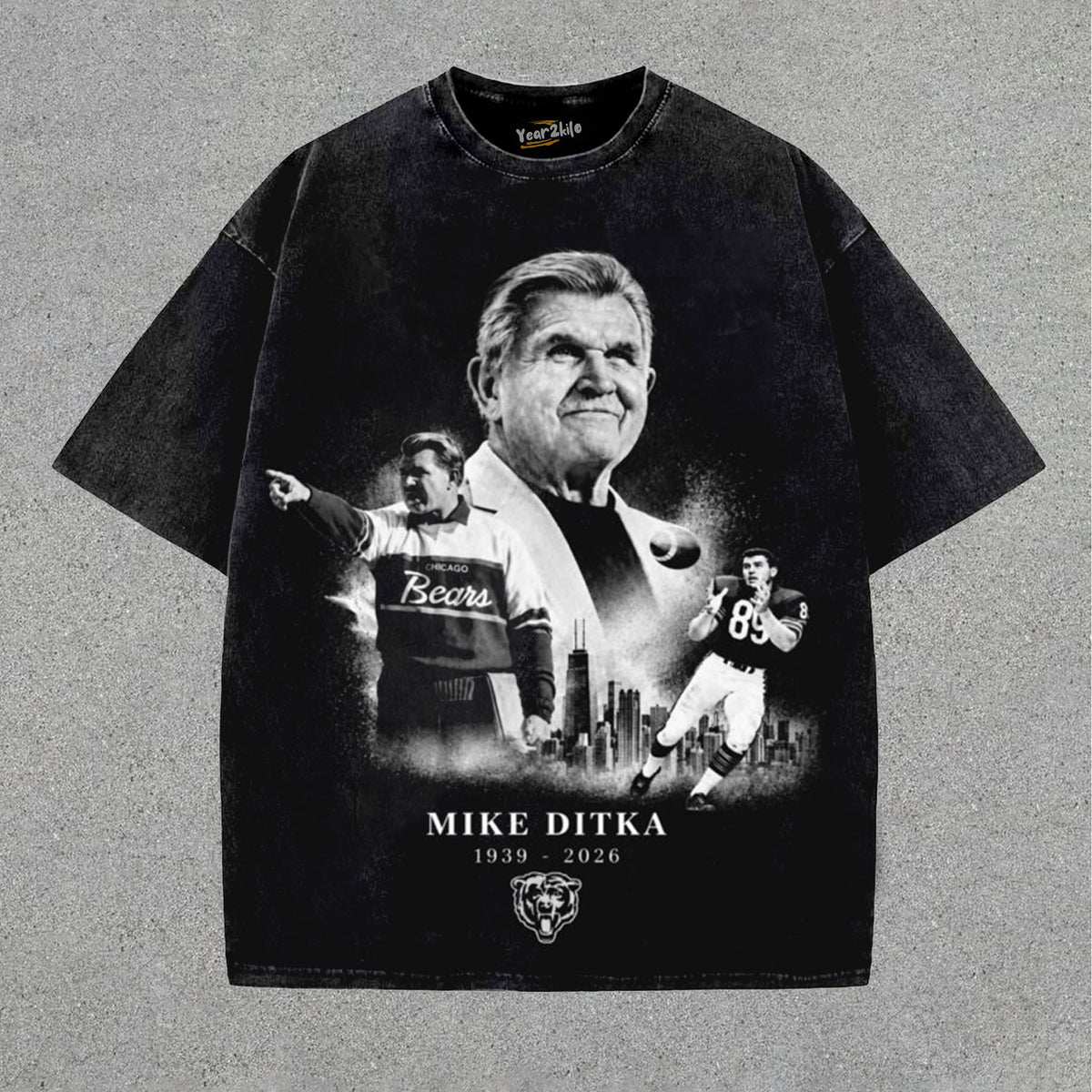 MIKE DITKA - COMMEMORATE TANK TOP & TEE & LONG SLEEVE & LAYERED LS & HOODIE