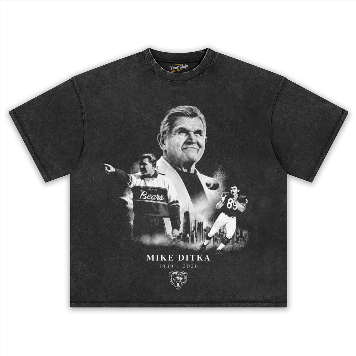 MIKE DITKA - COMMEMORATE TANK TOP & TEE & LONG SLEEVE & LAYERED LS & HOODIE