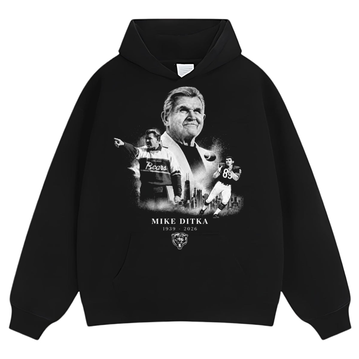 MIKE DITKA - COMMEMORATE TANK TOP & TEE & LONG SLEEVE & LAYERED LS & HOODIE