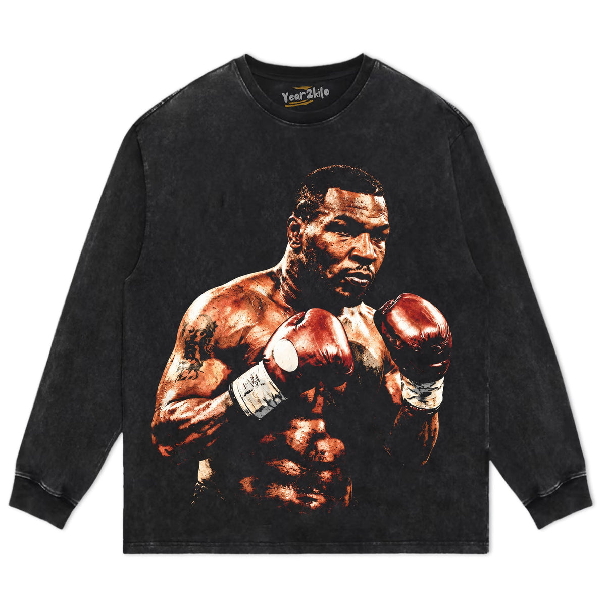 MIKE TYSON IRON MIKE GLOVES TANK TOP & TEE & LONG SLEEVE & LAYERED LS & HOODIE