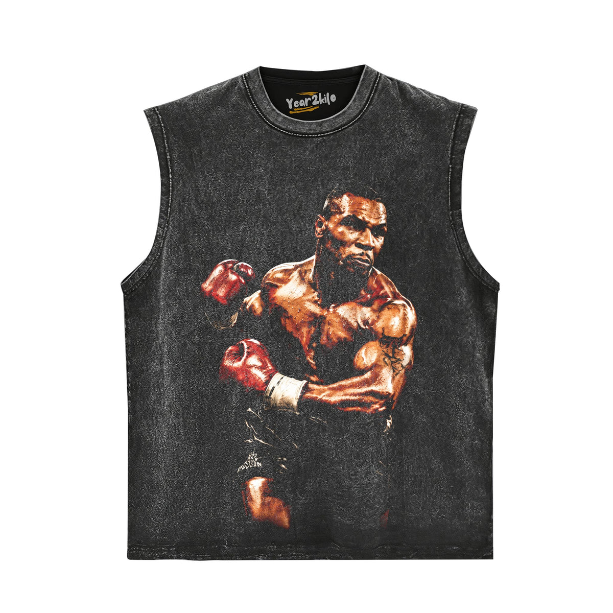 MIKE TYSON KNOCKOUT POWER TANK TOP & TEE & LONG SLEEVE & LAYERED LS & HOODIE