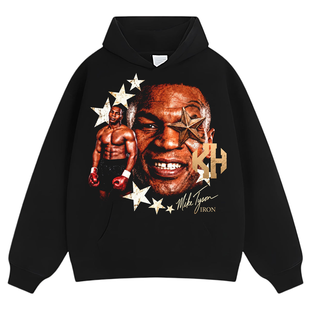MIKE TYSON SMILING FACE COLLAGE TANK TOP & TEE & LONG SLEEVE & LAYERED LS & HOODIE