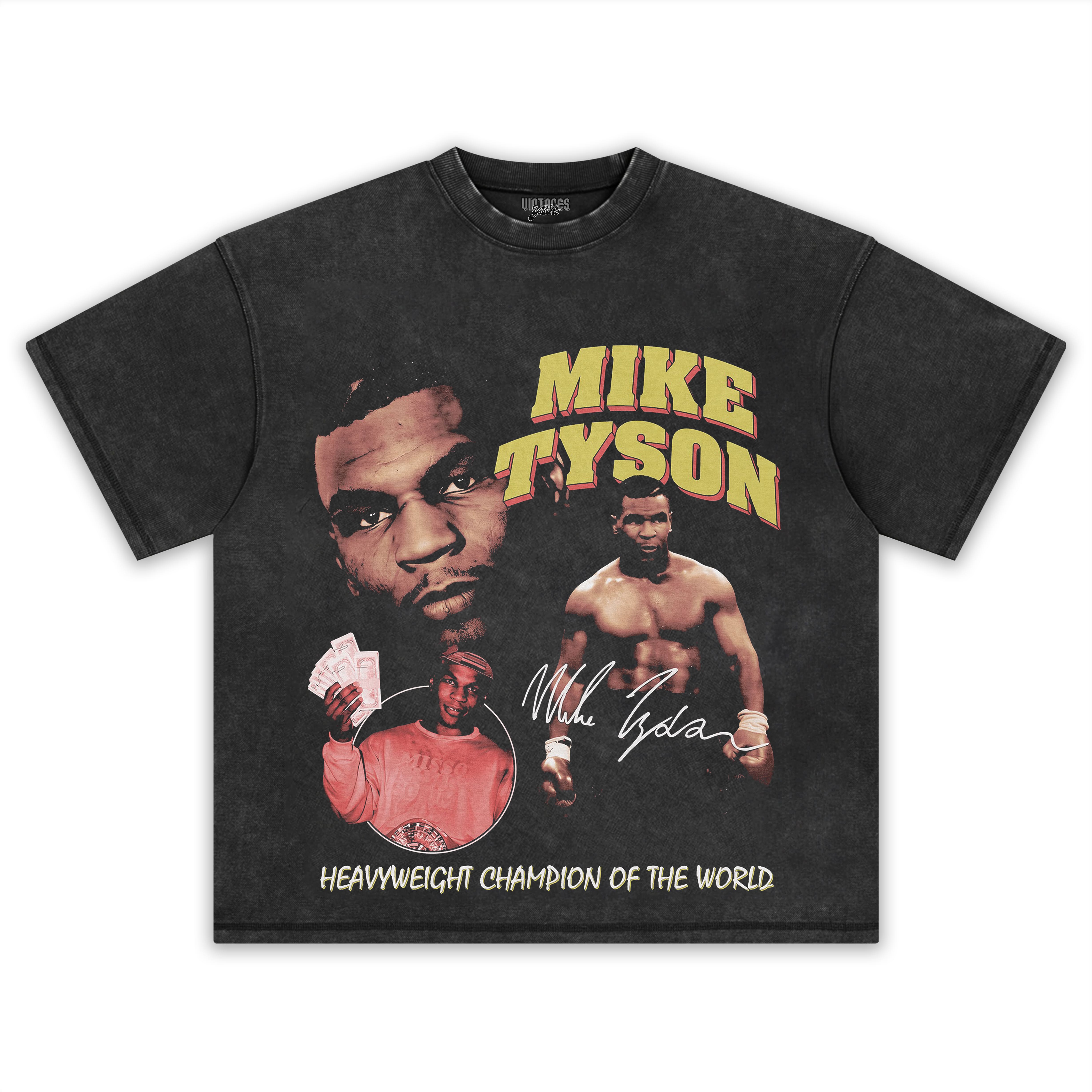 MIKE TYSON VINTAGE TEE & LS & HOODIE