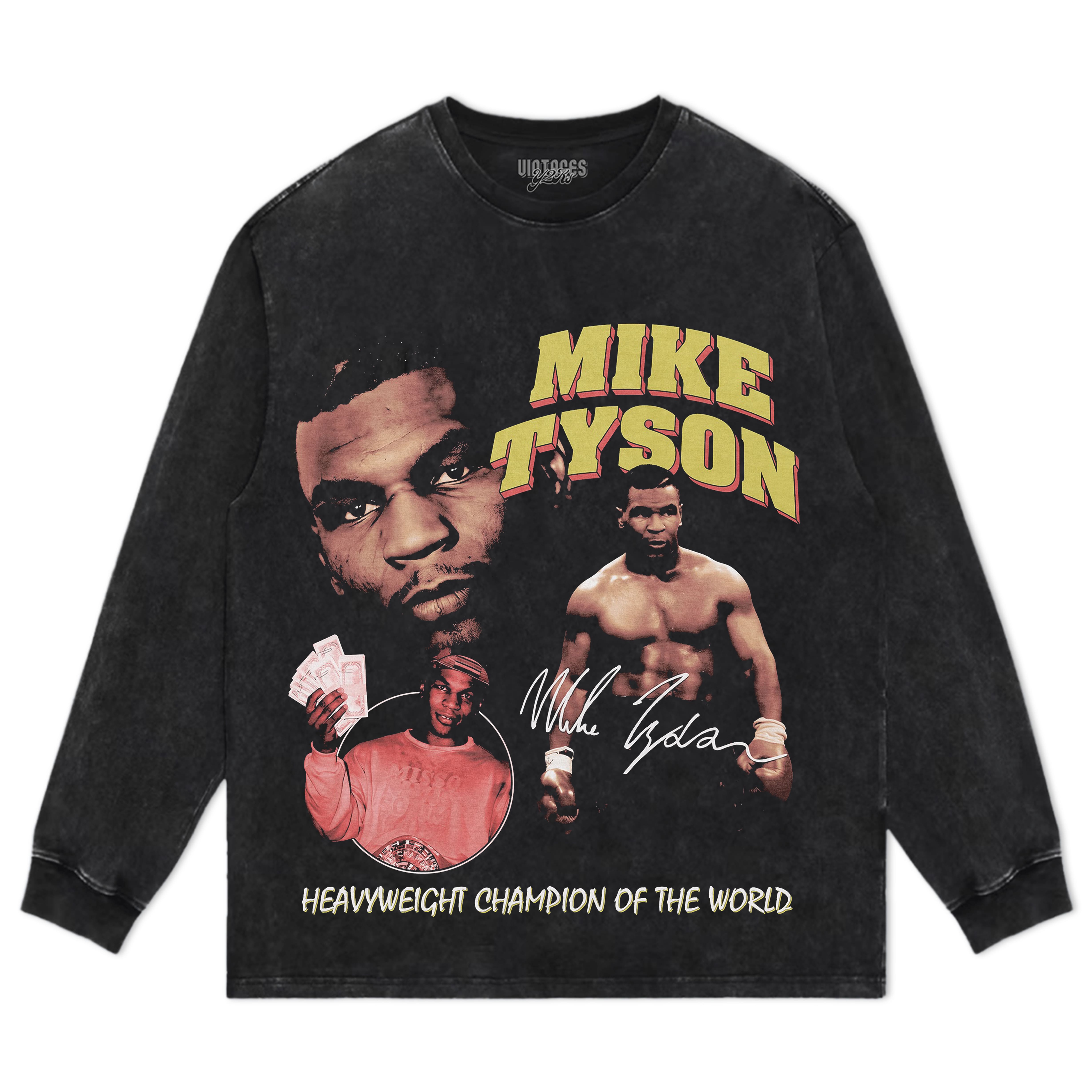 MIKE TYSON VINTAGE TEE & LS & HOODIE