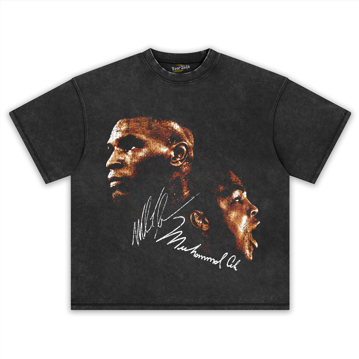 MIKE TYSON & MUHAMMED ALI TANK TOP & TEE & LONG SLEEVE & LAYERED LS & HOODIE