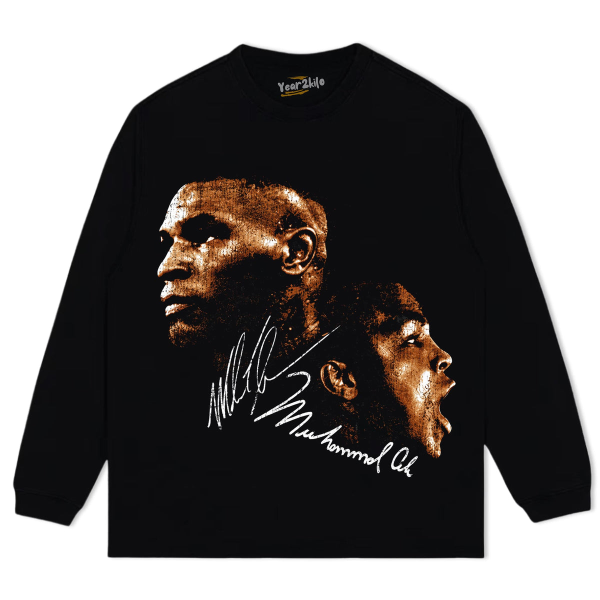 MIKE TYSON & MUHAMMED ALI TANK TOP & TEE & LONG SLEEVE & LAYERED LS & HOODIE