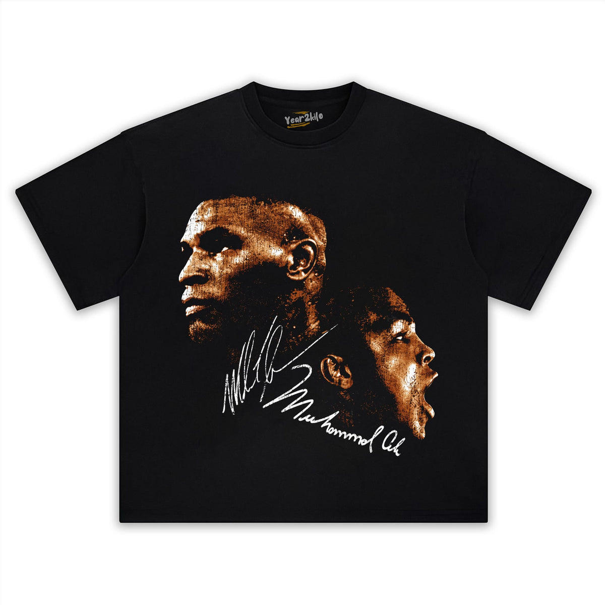 MIKE TYSON & MUHAMMED ALI TANK TOP & TEE & LONG SLEEVE & LAYERED LS & HOODIE