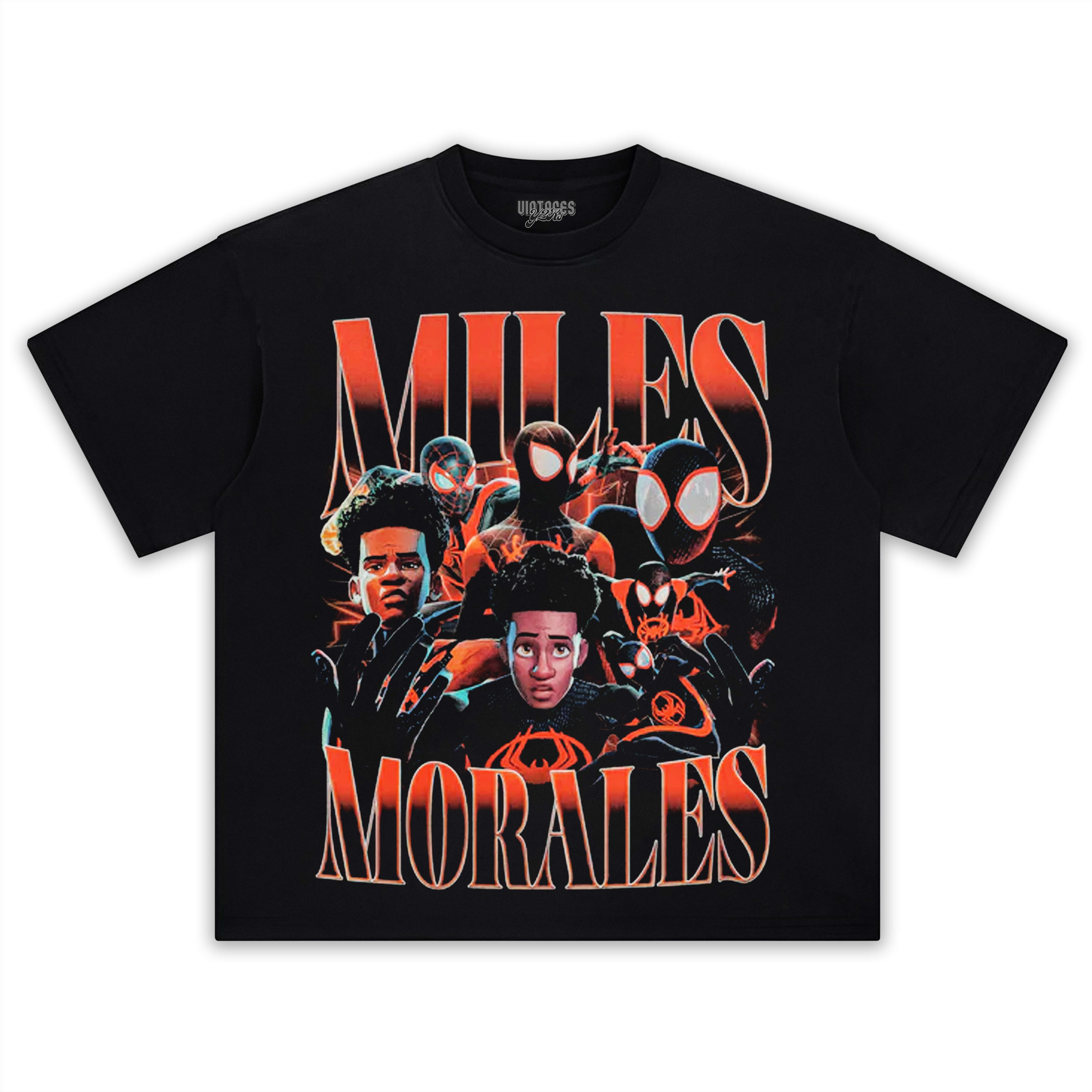 MILES MORALES SPIDER-MAN TEE & LS & HOODIE