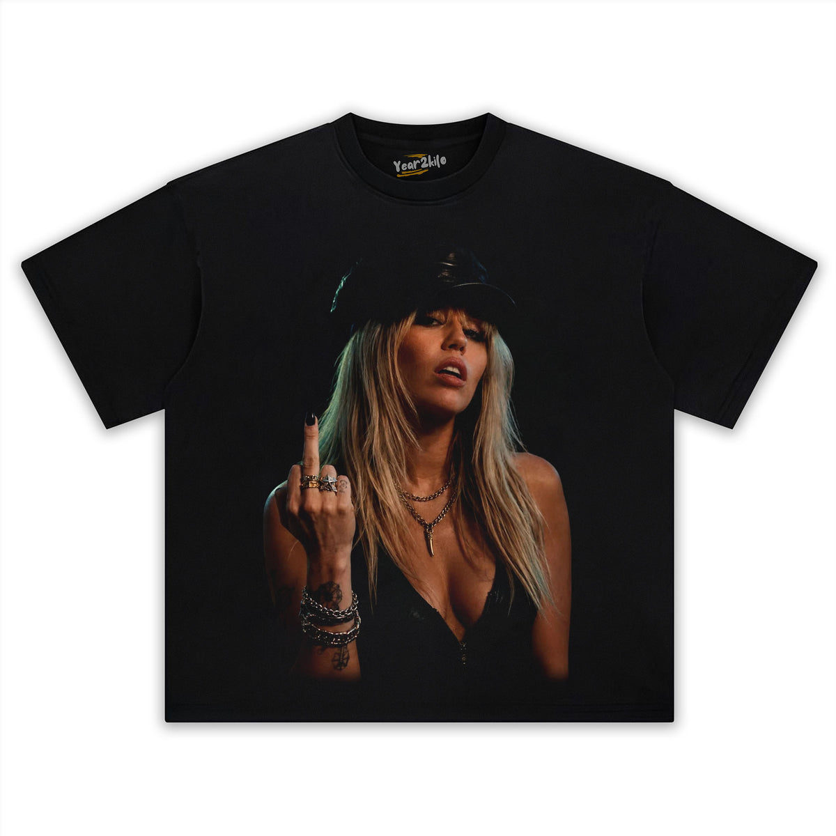 MILEY 2026 - MIDDLE FINGER TANK TOP & TEE & LONG SLEEVE & LAYERED LS & HOODIE