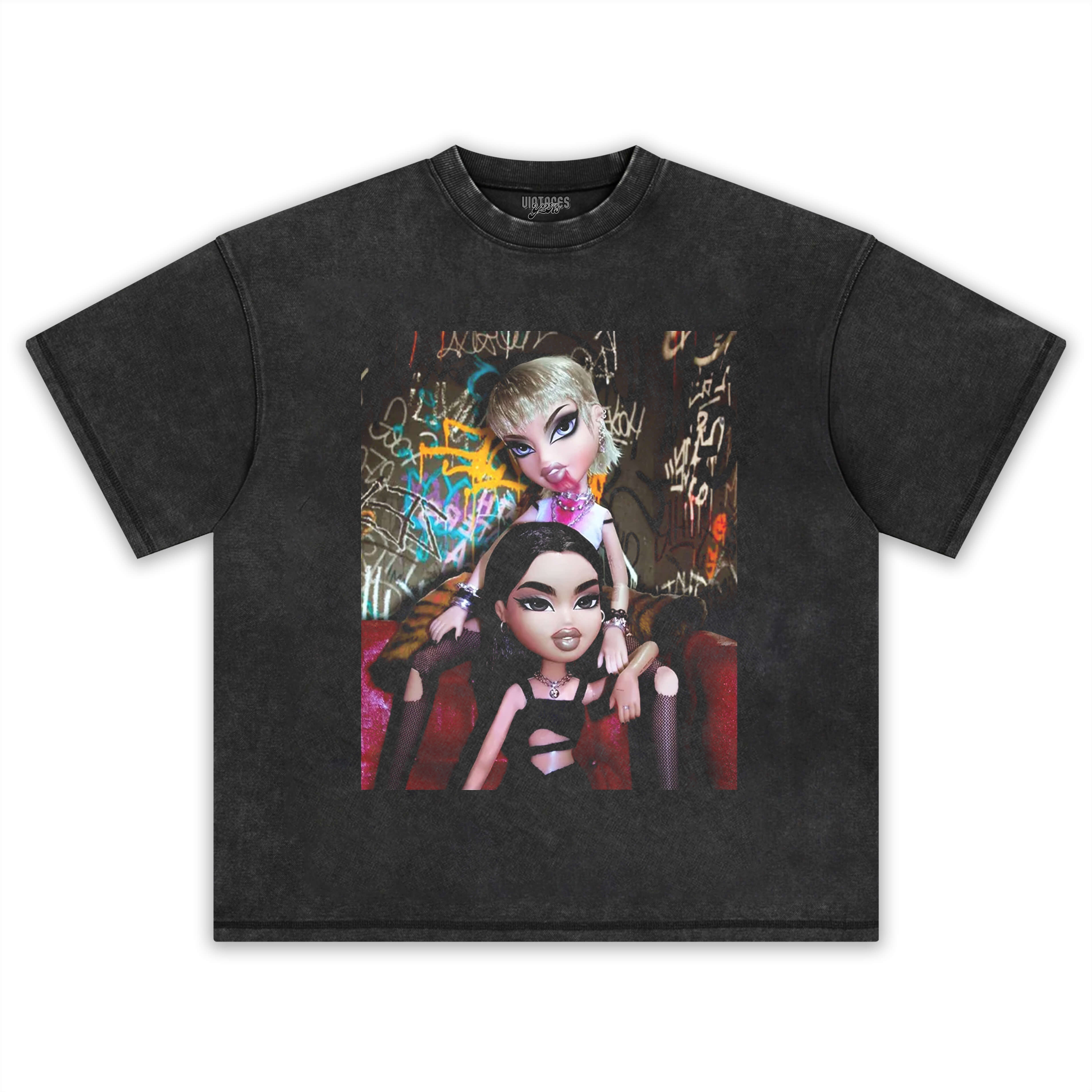 MILEY CYRUS AND DUA LIPA & BARBIE TEE