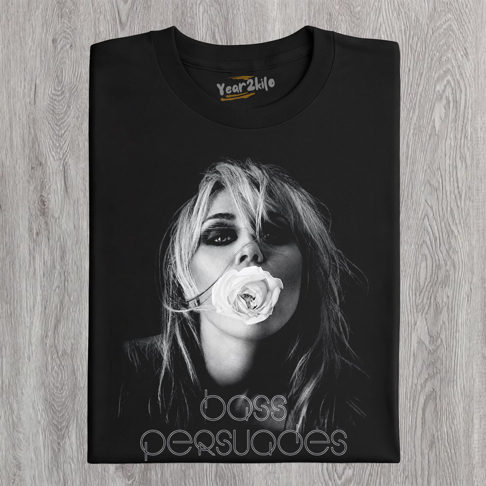 MILEY CYRUS & BASS PERSUADES TANK TOP & TEE & LONG SLEEVE & LAYERED LS & HOODIE