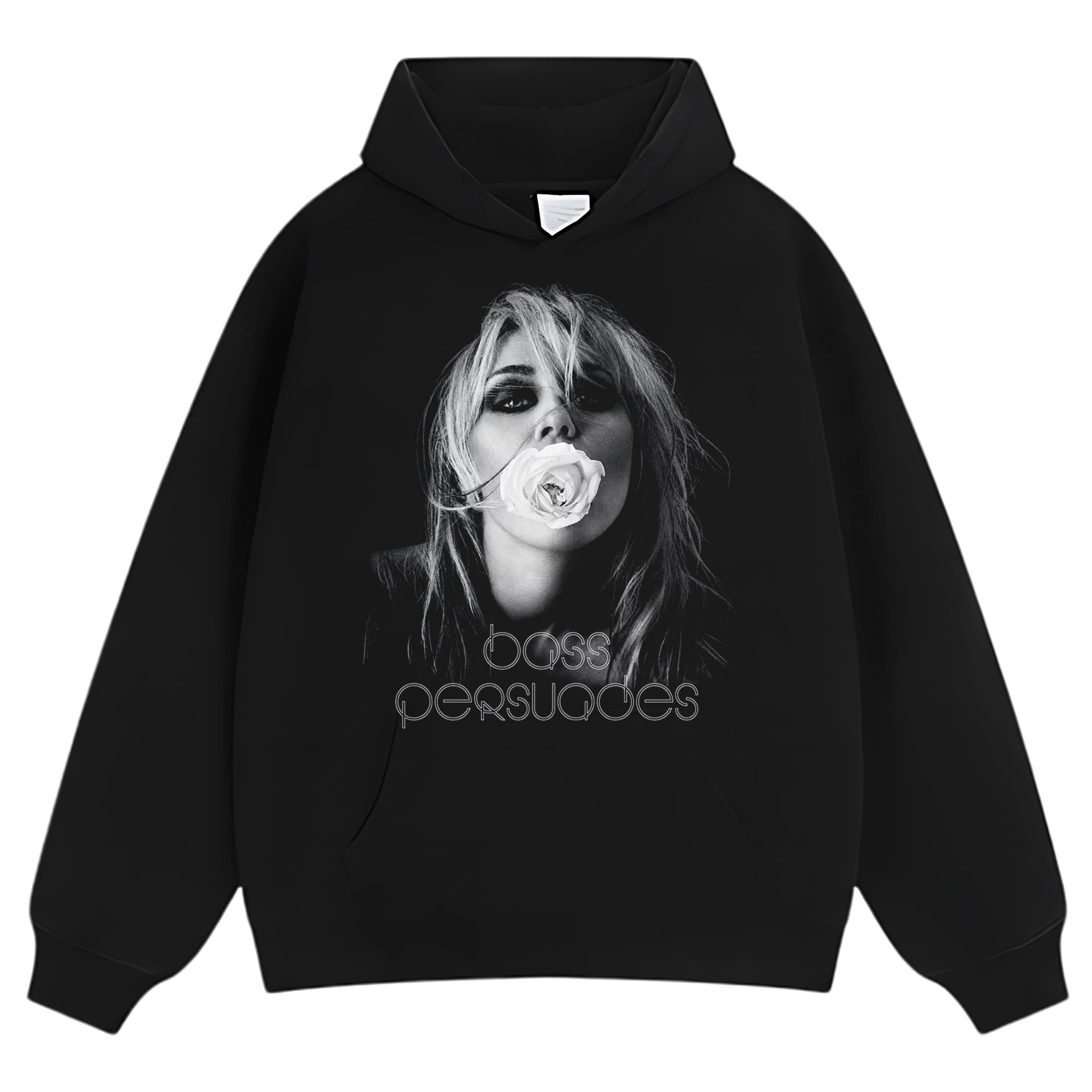 MILEY CYRUS & BASS PERSUADES TANK TOP & TEE & LONG SLEEVE & LAYERED LS & HOODIE