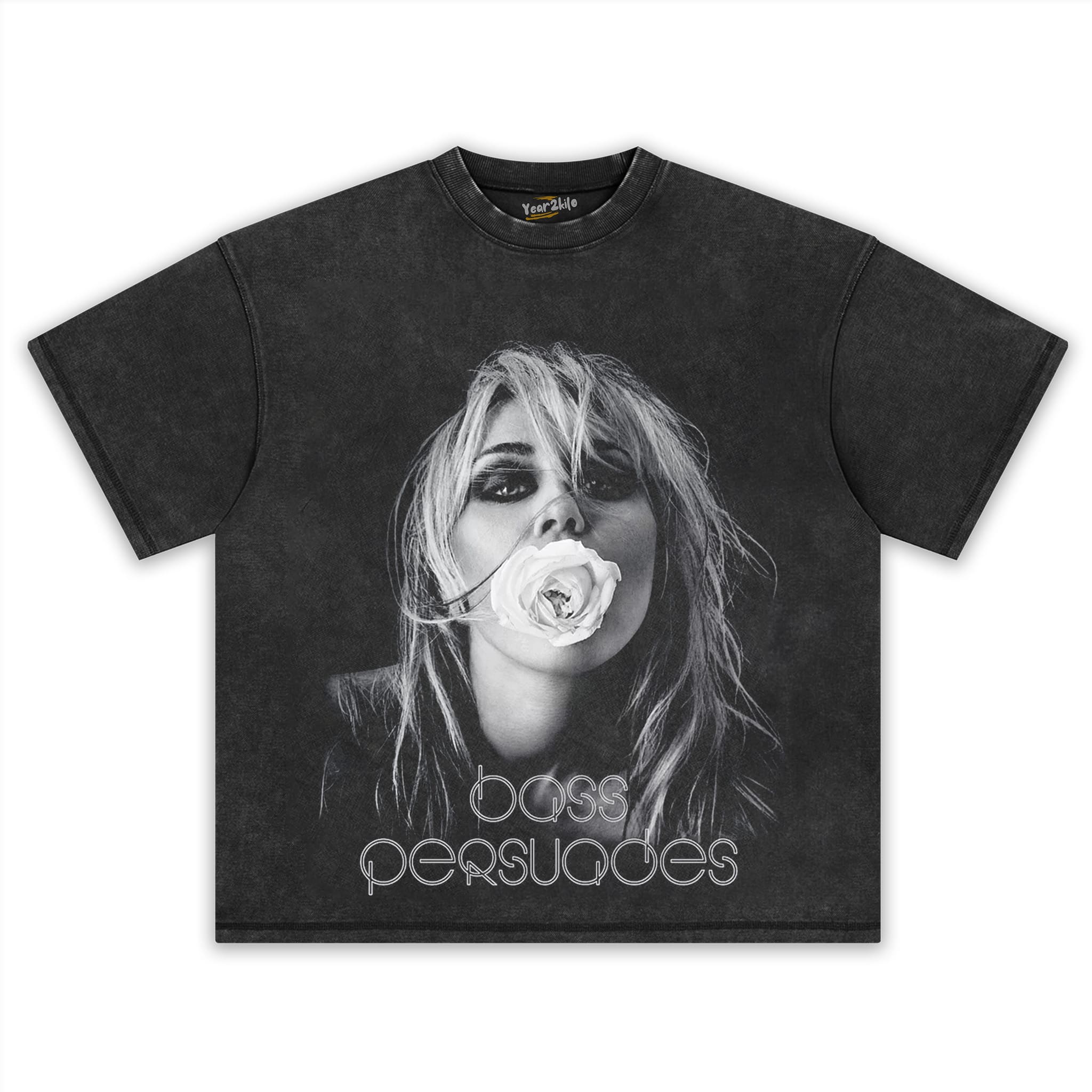 MILEY CYRUS & BASS PERSUADES TANK TOP & TEE & LONG SLEEVE & LAYERED LS & HOODIE