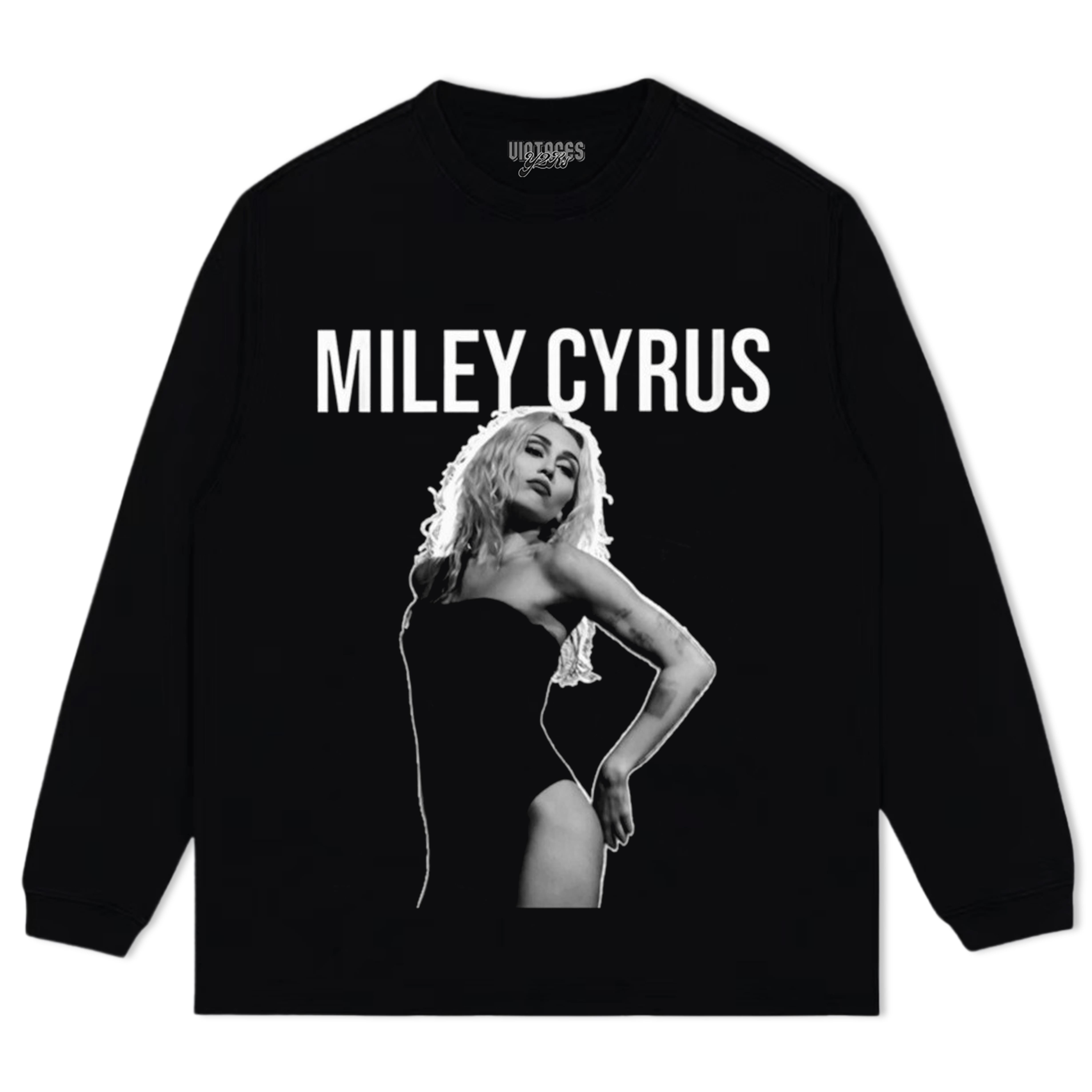 MILEY CYRUS POSE TEE & LS & HOODIE