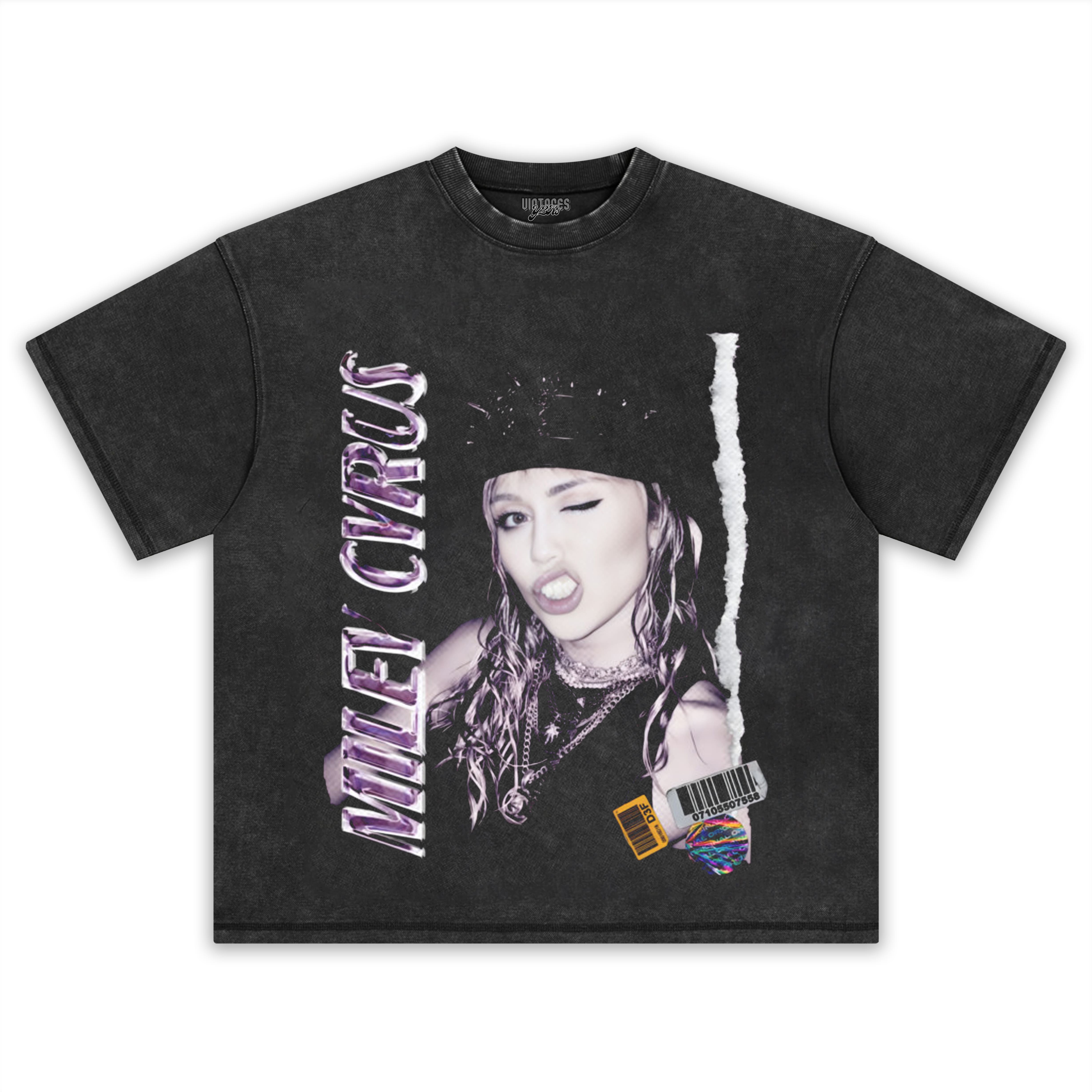 MILEY CYRUS VINTAGE2 TEE & LS & HOODIE