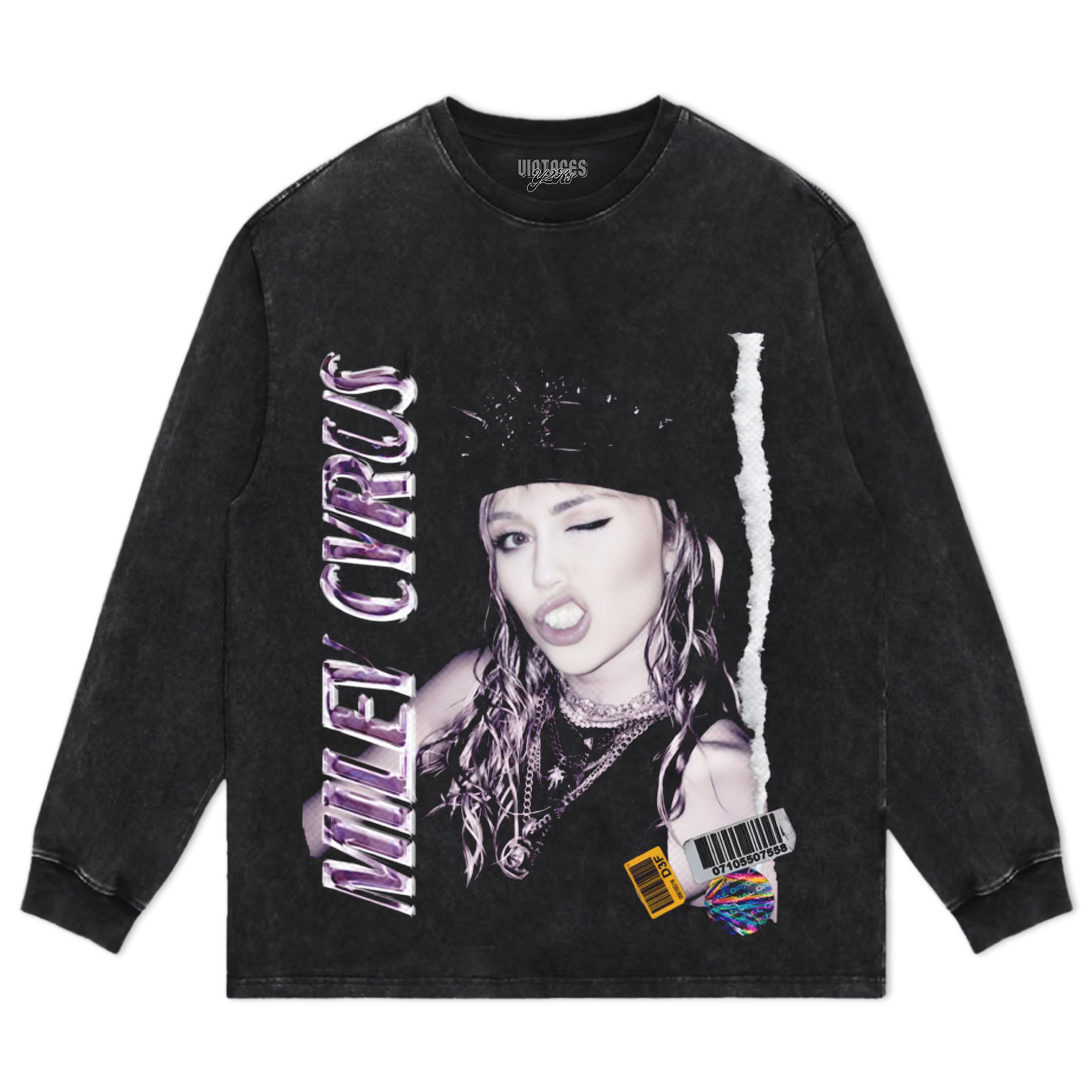 MILEY CYRUS VINTAGE2 TEE & LS & HOODIE