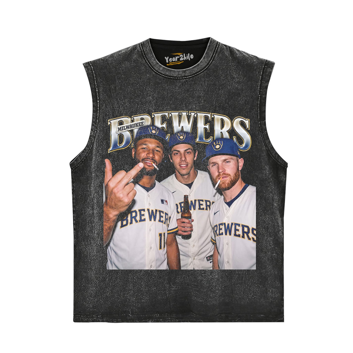 MILWAUKEE BREWERS TANK TOP & TEE & LONG SLEEVE & LAYERED LS & HOODIE