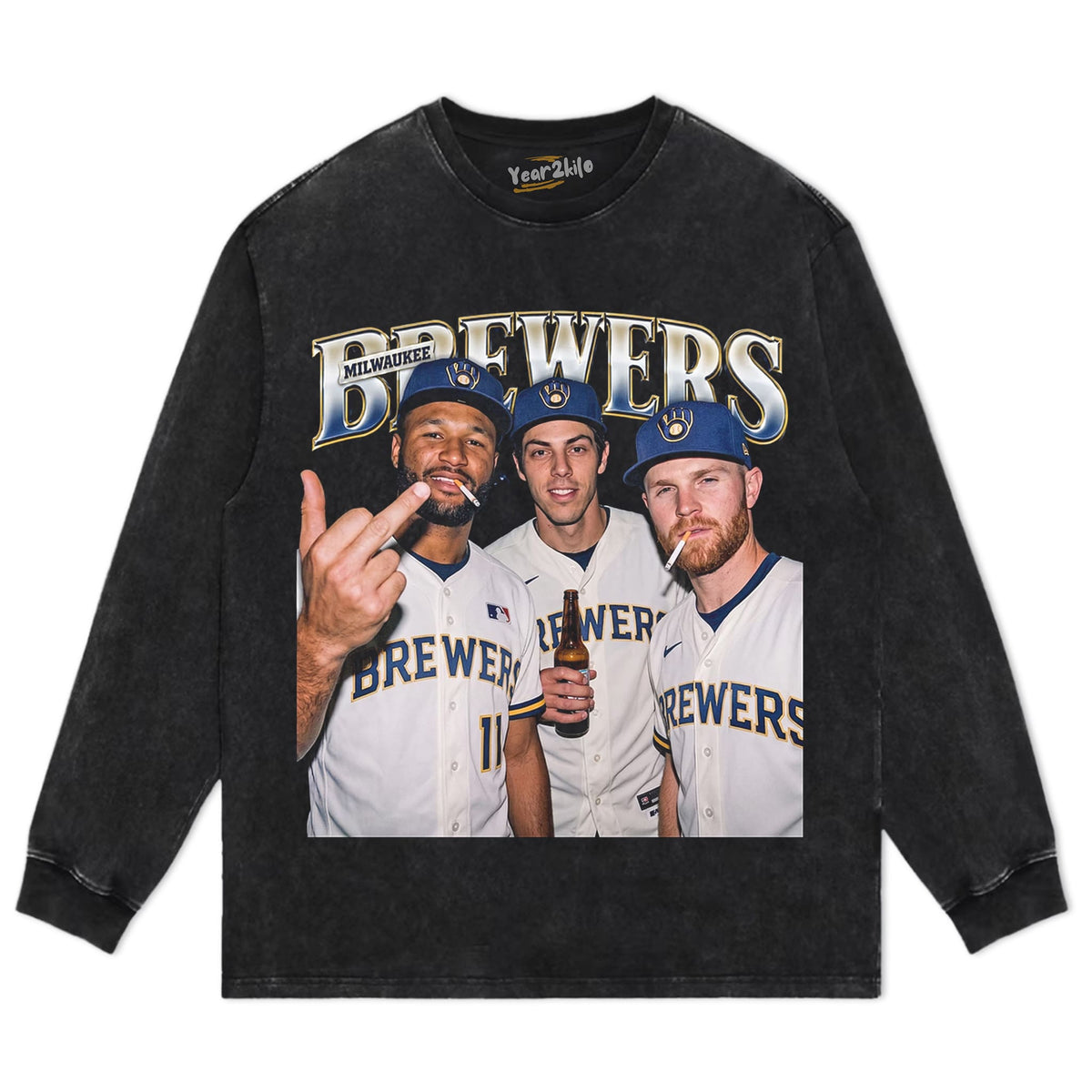 MILWAUKEE BREWERS TANK TOP & TEE & LONG SLEEVE & LAYERED LS & HOODIE