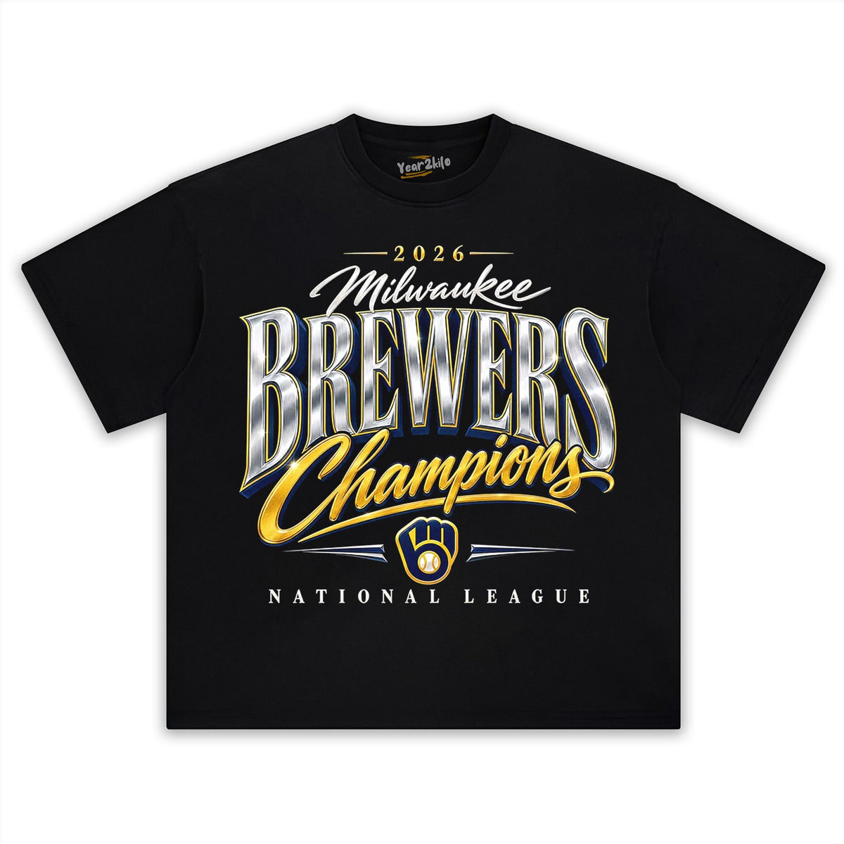 MILWAUKEE BREWERS V2 TANK TOP & TEE & LONG SLEEVE & LAYERED LS & HOODIE