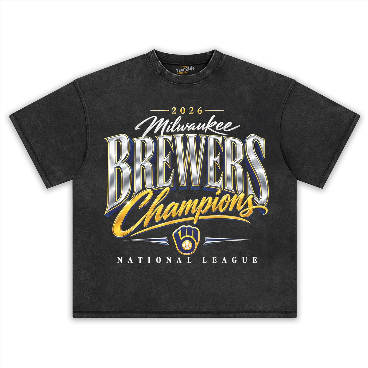 MILWAUKEE BREWERS V2 TANK TOP & TEE & LONG SLEEVE & LAYERED LS & HOODIE
