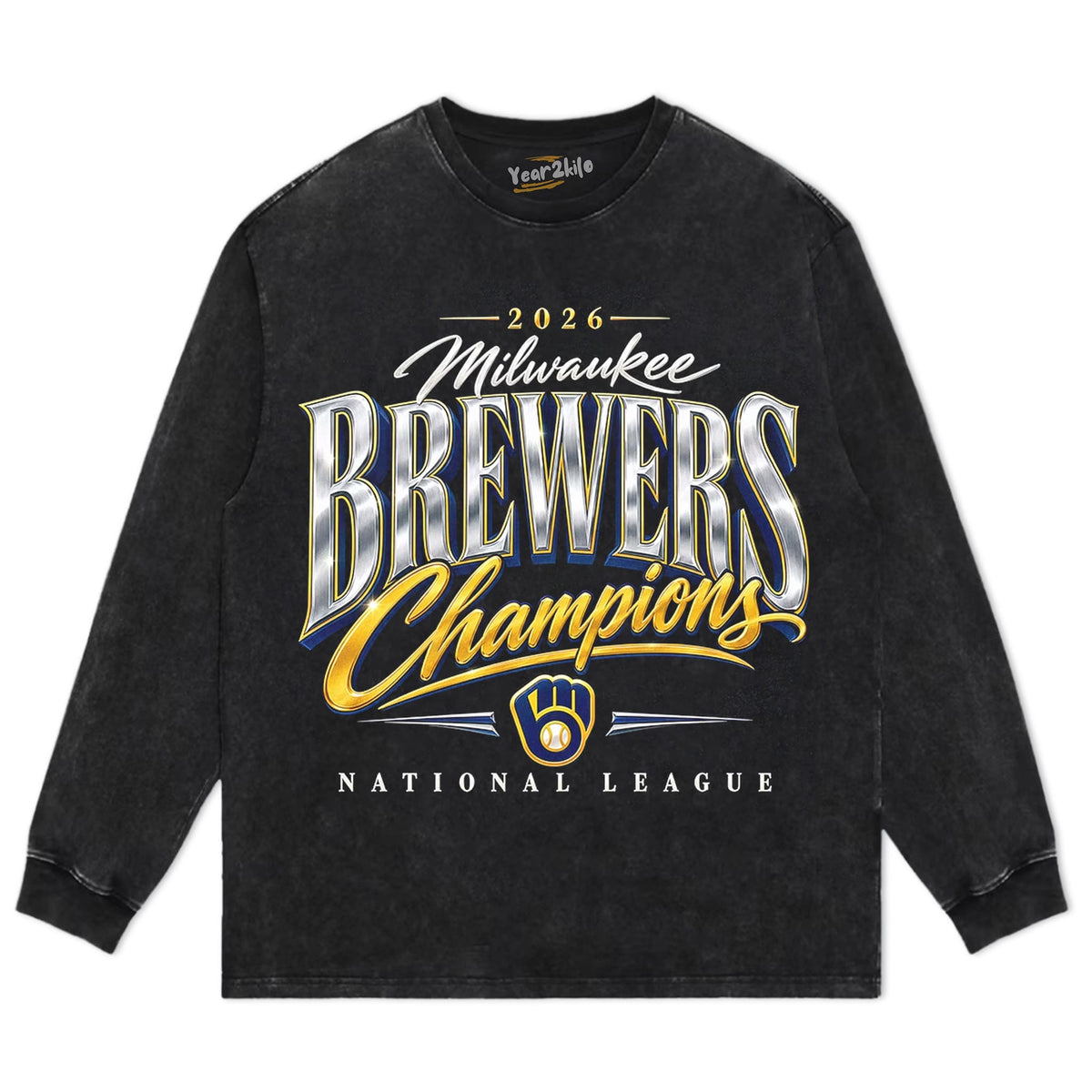 MILWAUKEE BREWERS V2 TANK TOP & TEE & LONG SLEEVE & LAYERED LS & HOODIE