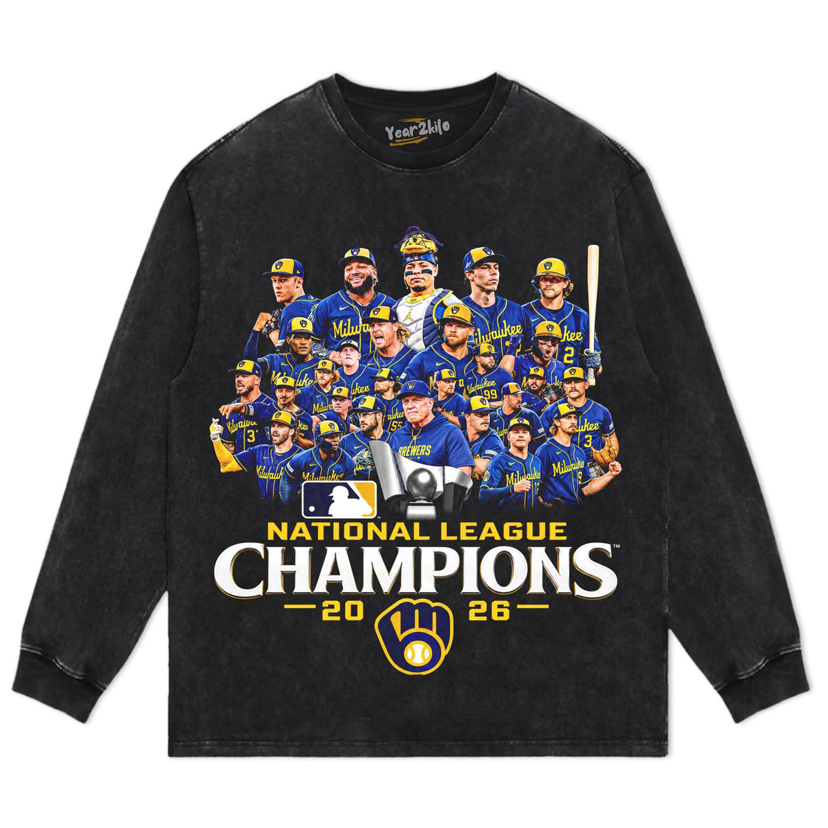MILWAUKEE BREWERS TANK TOP & TEE & LONG SLEEVE & LAYERED LS & HOODIE