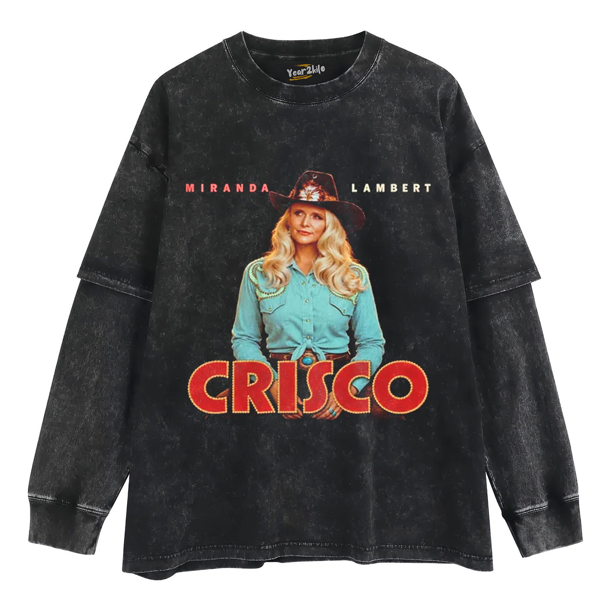 MIRANDA LAMBERT - CRISCO TANK TOP & TEE & LONG SLEEVE & LAYERED LS & HOODIE