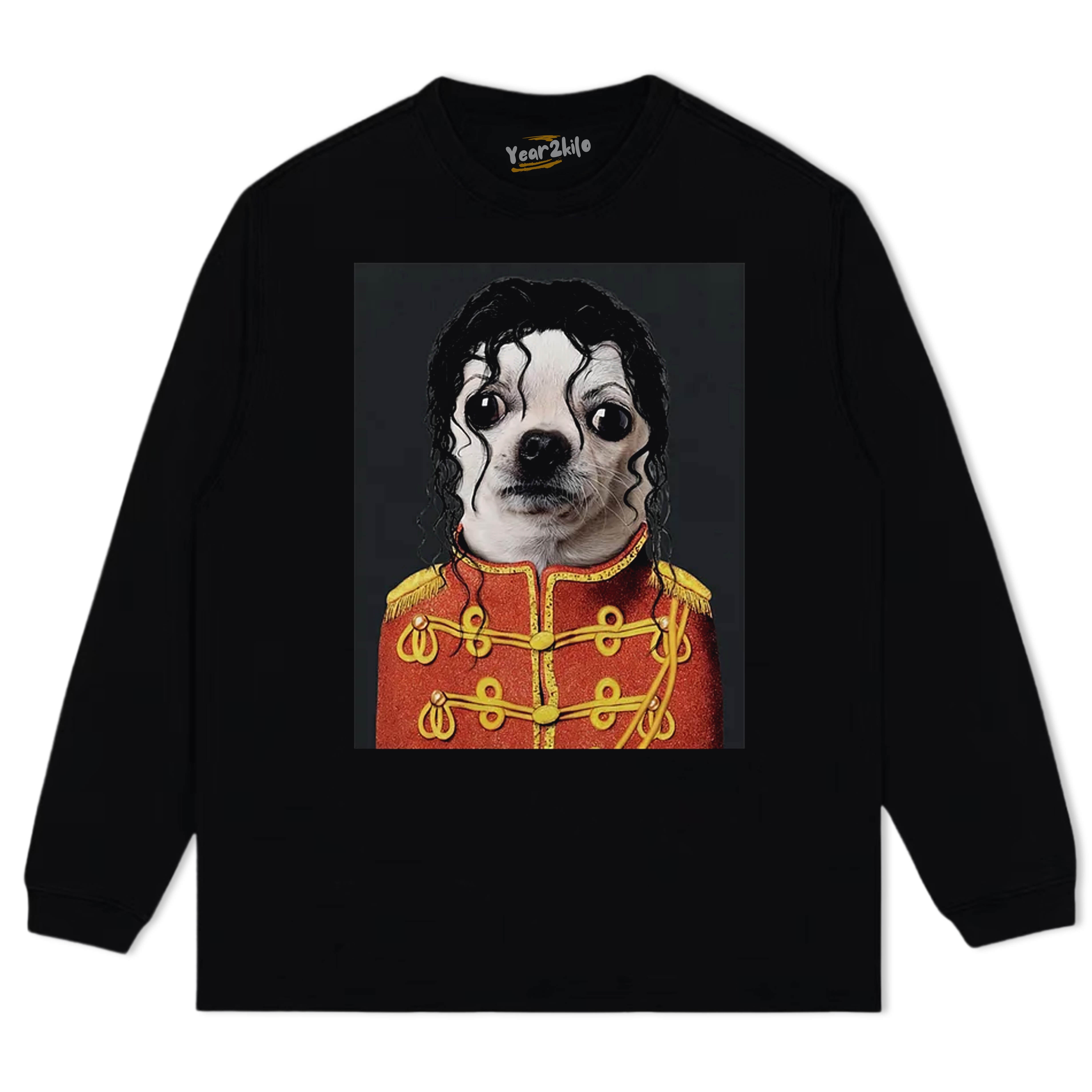 MJ INTERESTING DOG TEE & LS & HOODIE