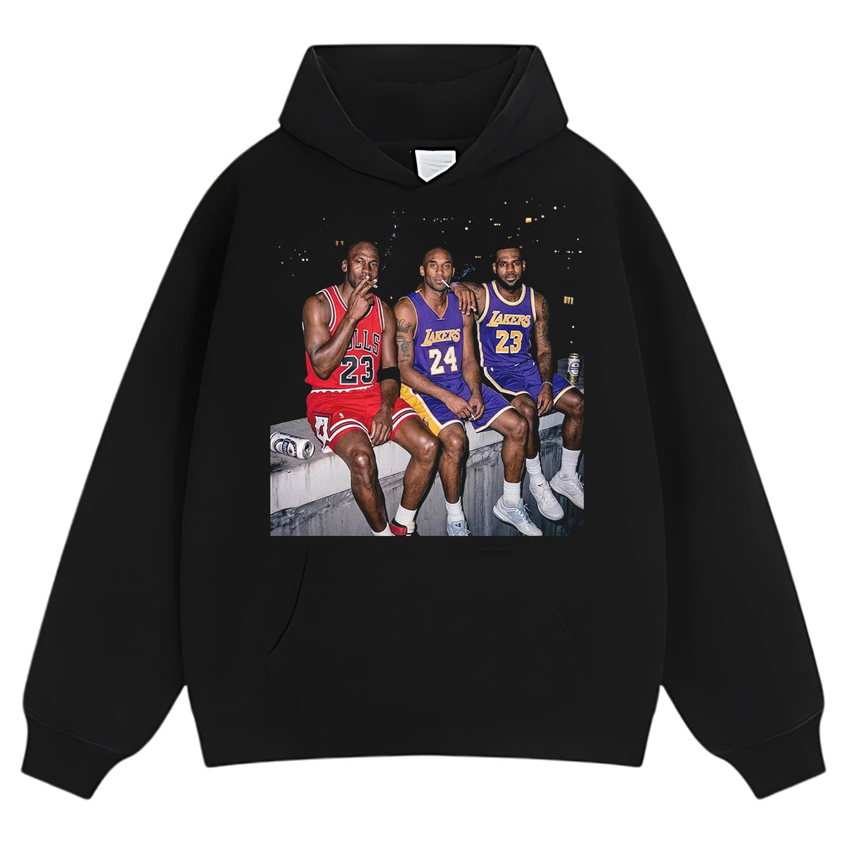 MJ & LJ & KB VINTAGE BASKETBALL TANK TOP & TEE & LONG SLEEVE & LAYERED LS & HOODIE