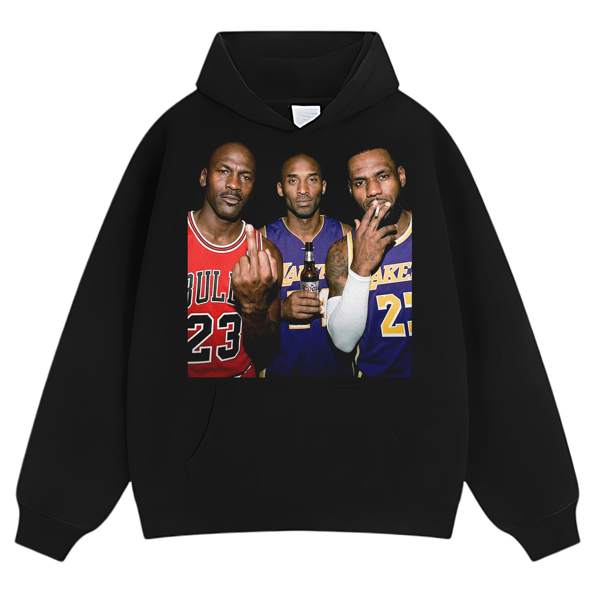 MJ & LJ & KB VINTAGE BASKETBALL TANK TOP & TEE & LONG SLEEVE & LAYERED LS & HOODIE