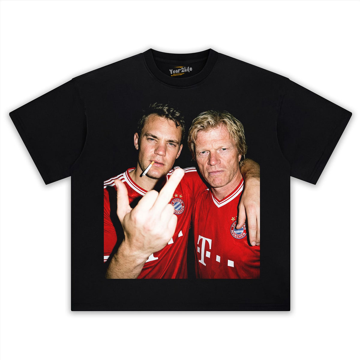 MN & KAHN BAYERN SOCCER TANK TOP & TEE & LONG SLEEVE & LAYERED LS & HOODIE