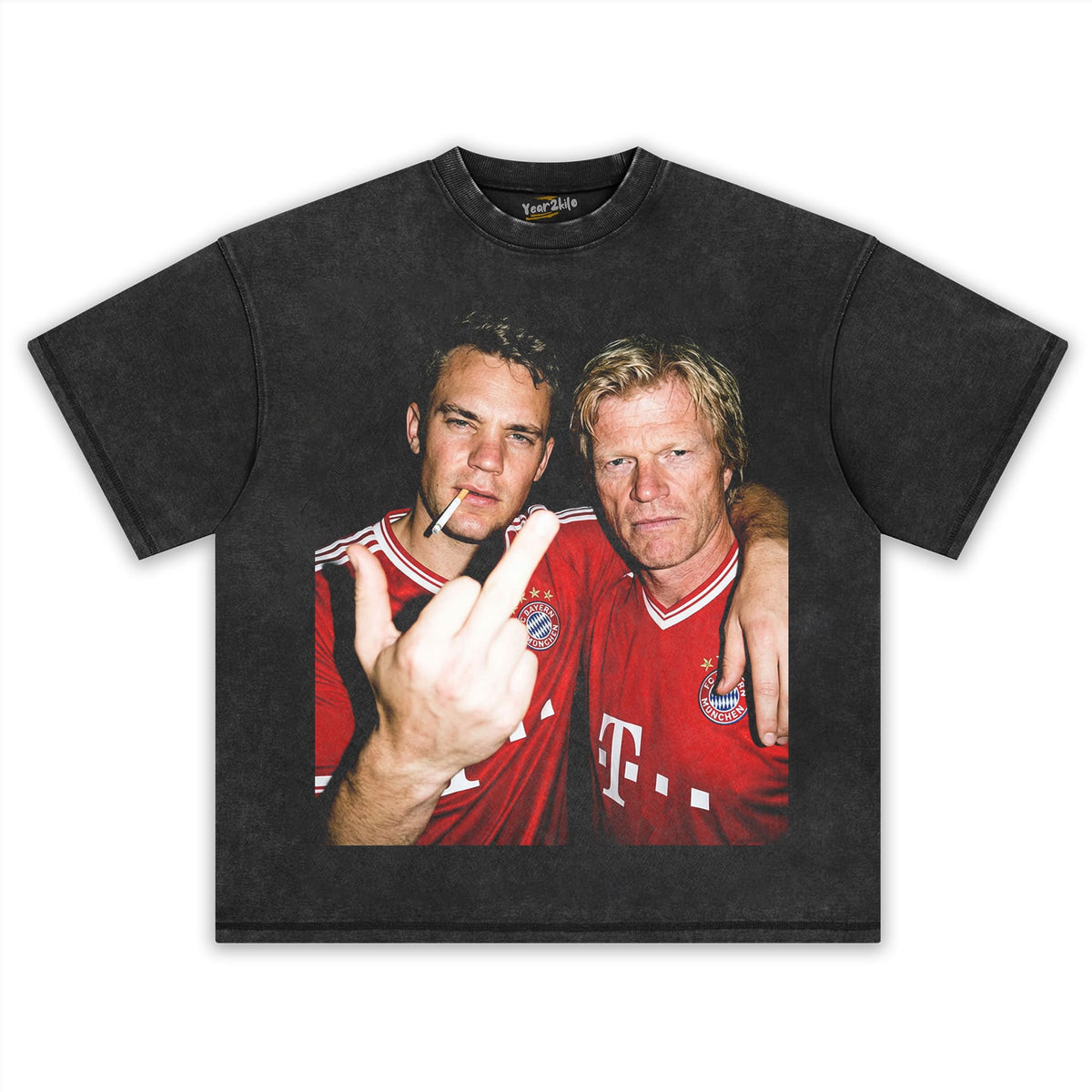 MN & KAHN BAYERN SOCCER TANK TOP & TEE & LONG SLEEVE & LAYERED LS & HOODIE