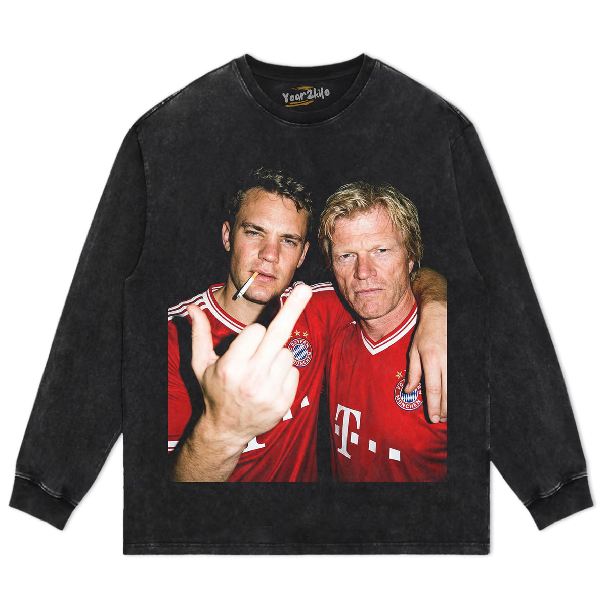 MN & KAHN BAYERN SOCCER TANK TOP & TEE & LONG SLEEVE & LAYERED LS & HOODIE
