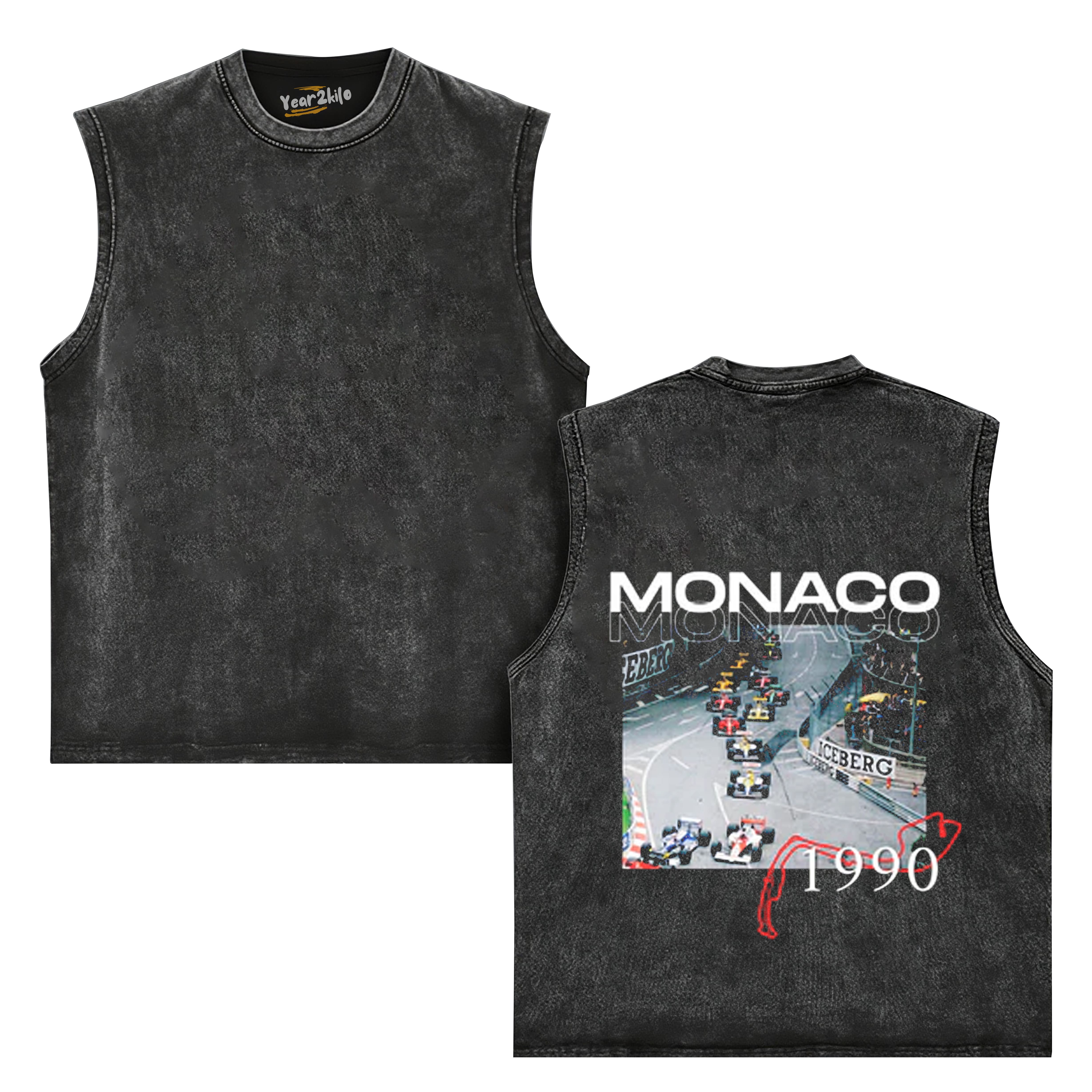 MONACO 1990 TANK TOP & TEE & LONG SLEEVE & LAYERED LS & HOODIE