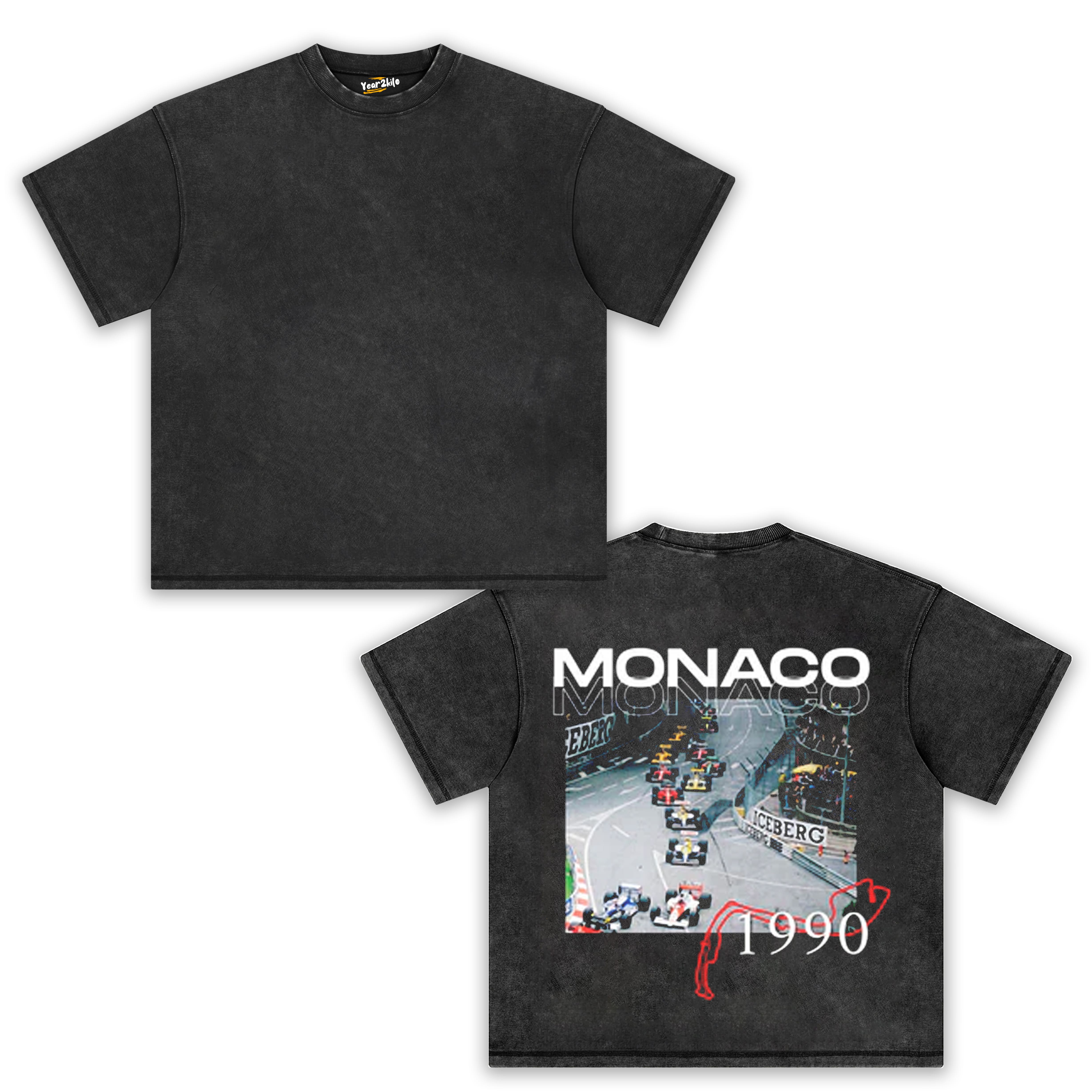 MONACO 1990 TANK TOP & TEE & LONG SLEEVE & LAYERED LS & HOODIE