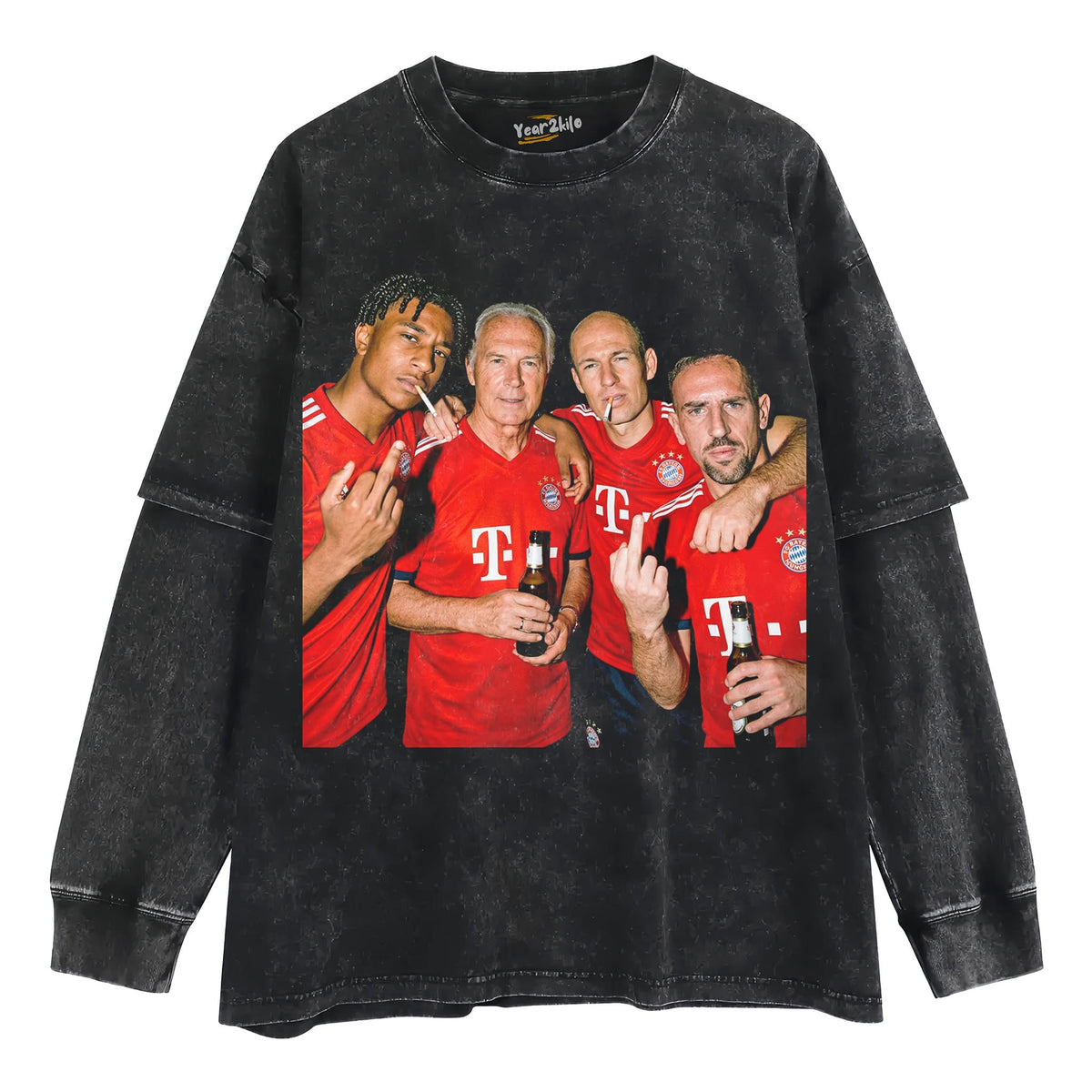 MO & BECKENBAUER & ROBBEN & RIBÉRY BAYERN SOCCER TANK TOP & TEE & LONG SLEEVE & LAYERED LS & HOODIE