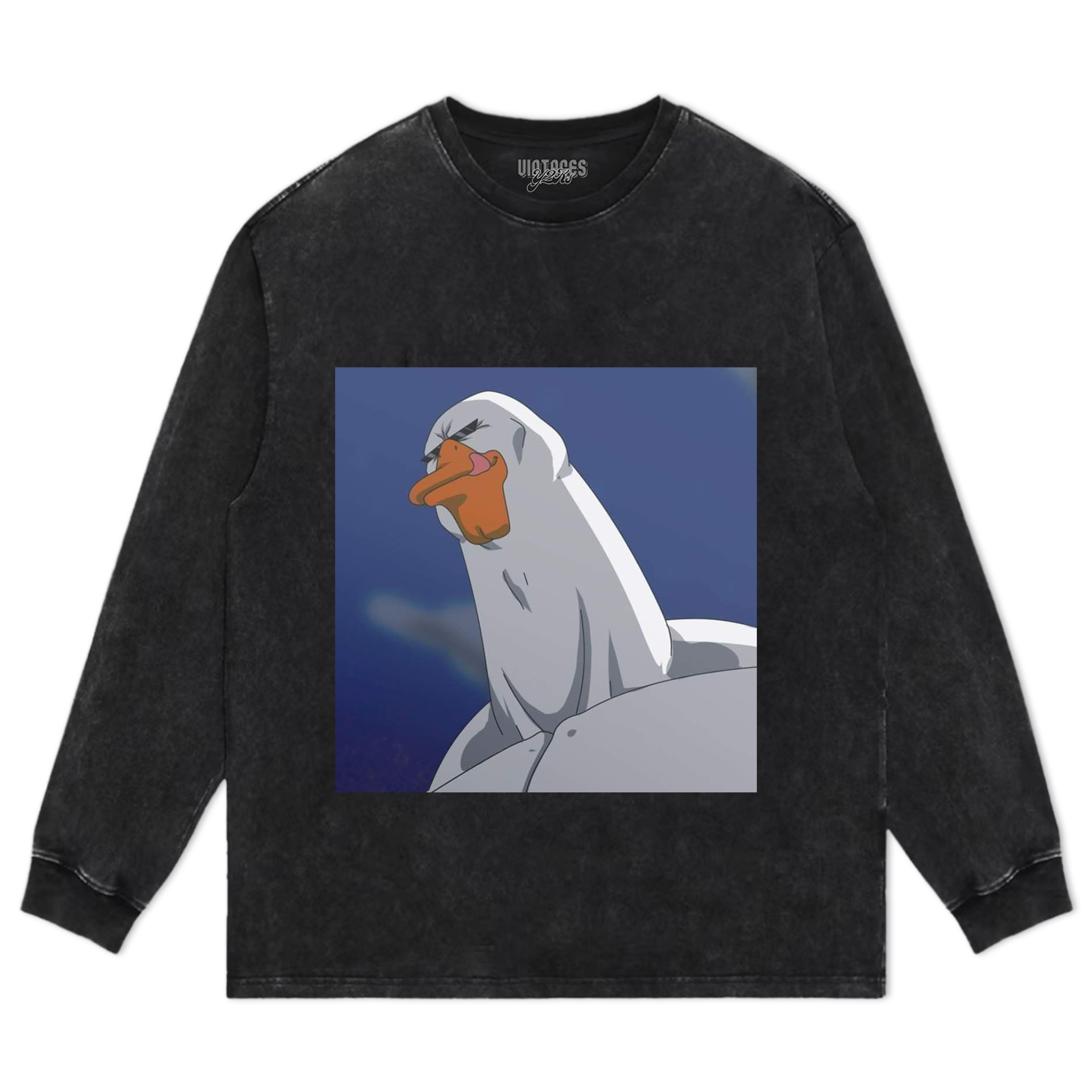 MUSCLE GOOSE MEME V2 TEE & LS & HOODIE