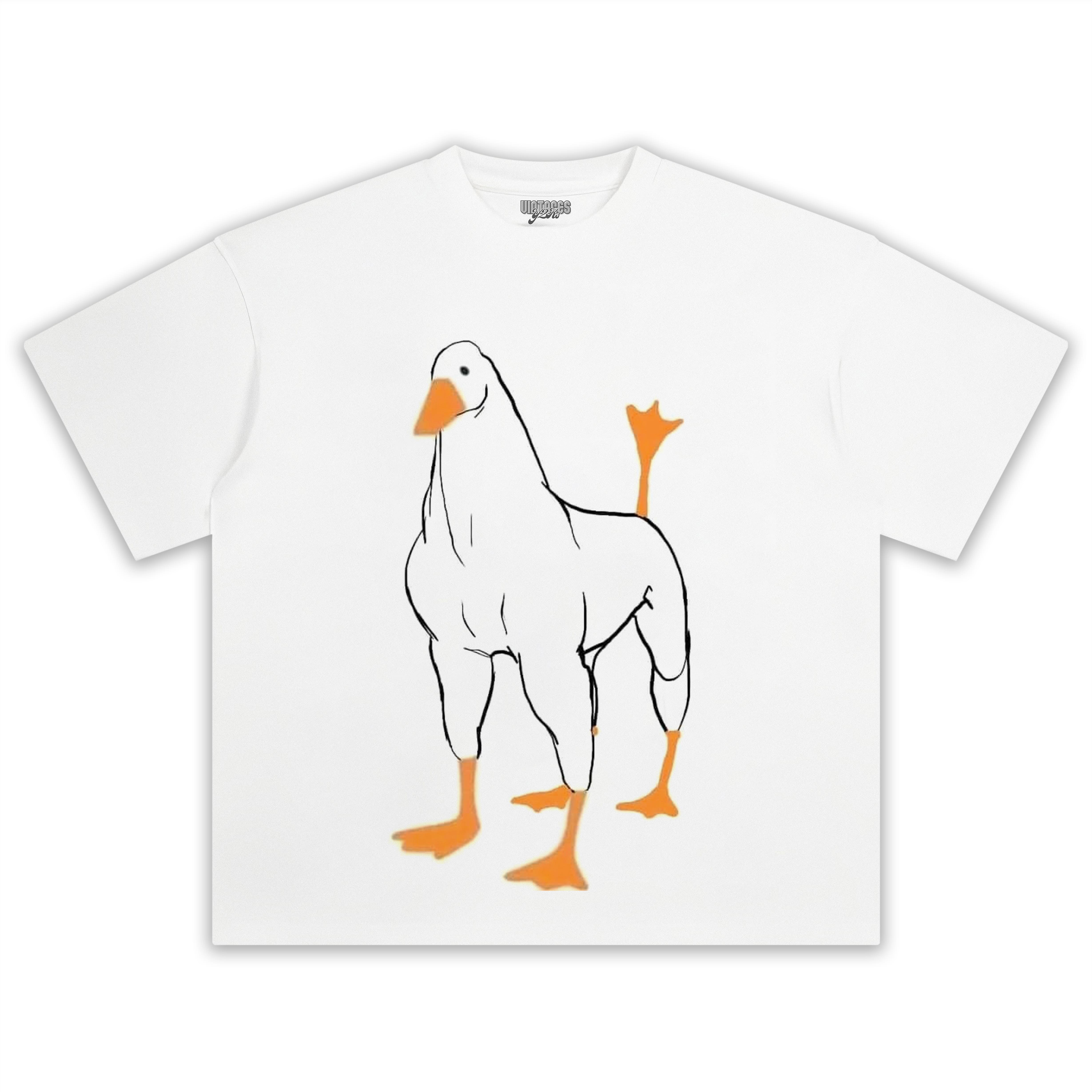 MUSCLE GOOSE TEE & LS & HOODIE