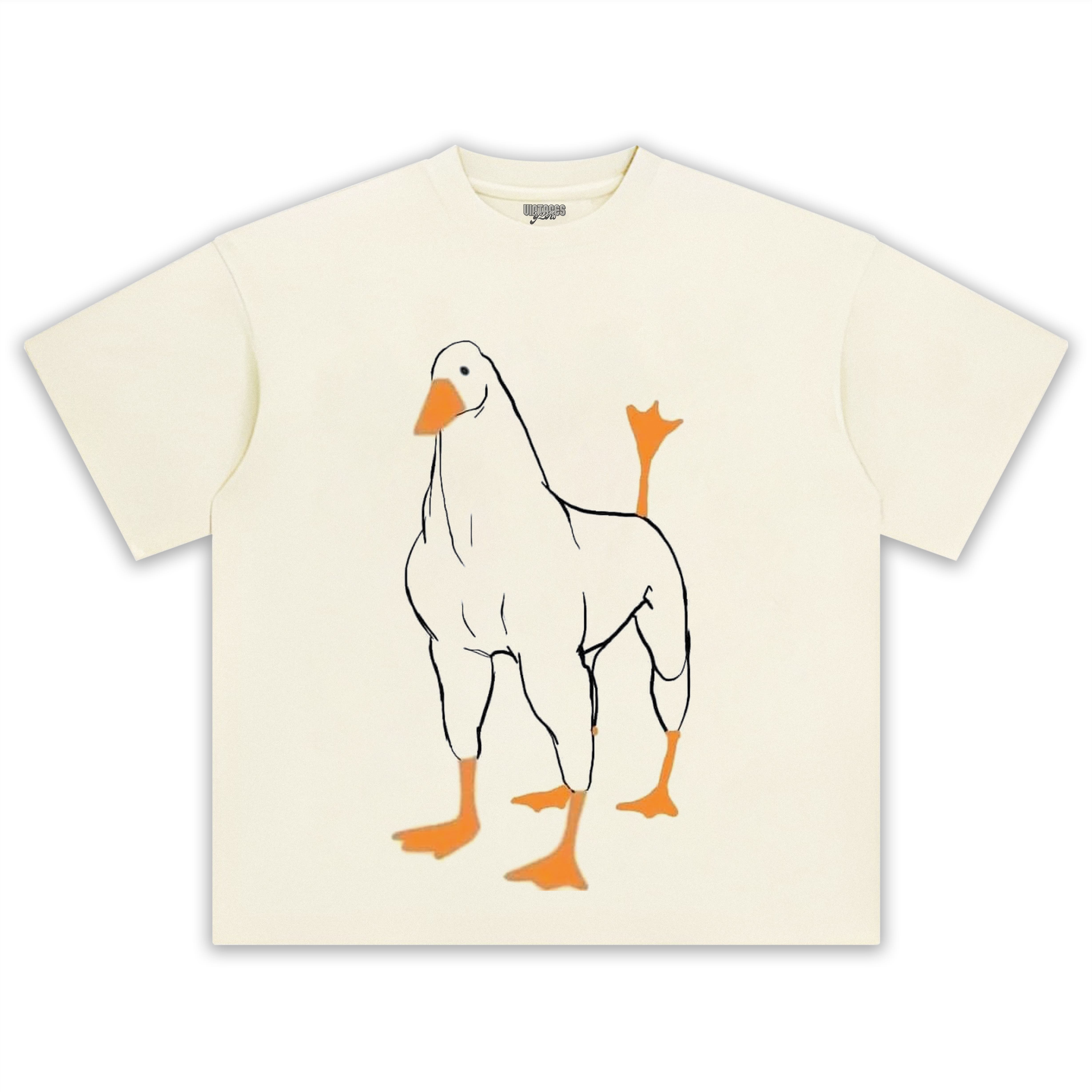 MUSCLE GOOSE TEE & LS & HOODIE